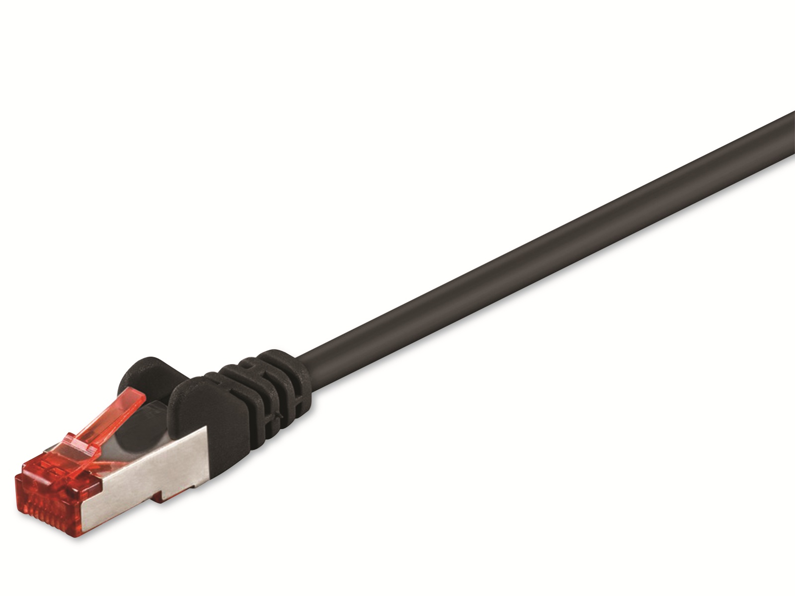 GOOBAY CAT.6 Netzwerkkabel, S/FTP, PIMF, CU, LSZH, schwarz, 2,0 m GOOBAY CAT.6 Netzwerkkabel, S/FTP, PIMF, CU, LSZH, schwarz, 2,0 m