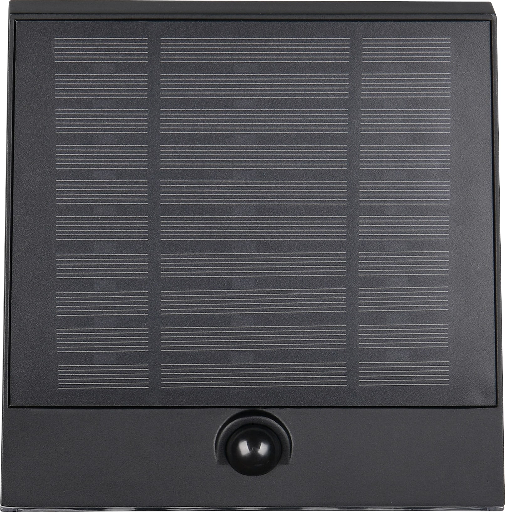 REALITY Solar LED-Wandleuchte ALVORADA, R23326102, 6 W, 600lm, 4000K, schwarz