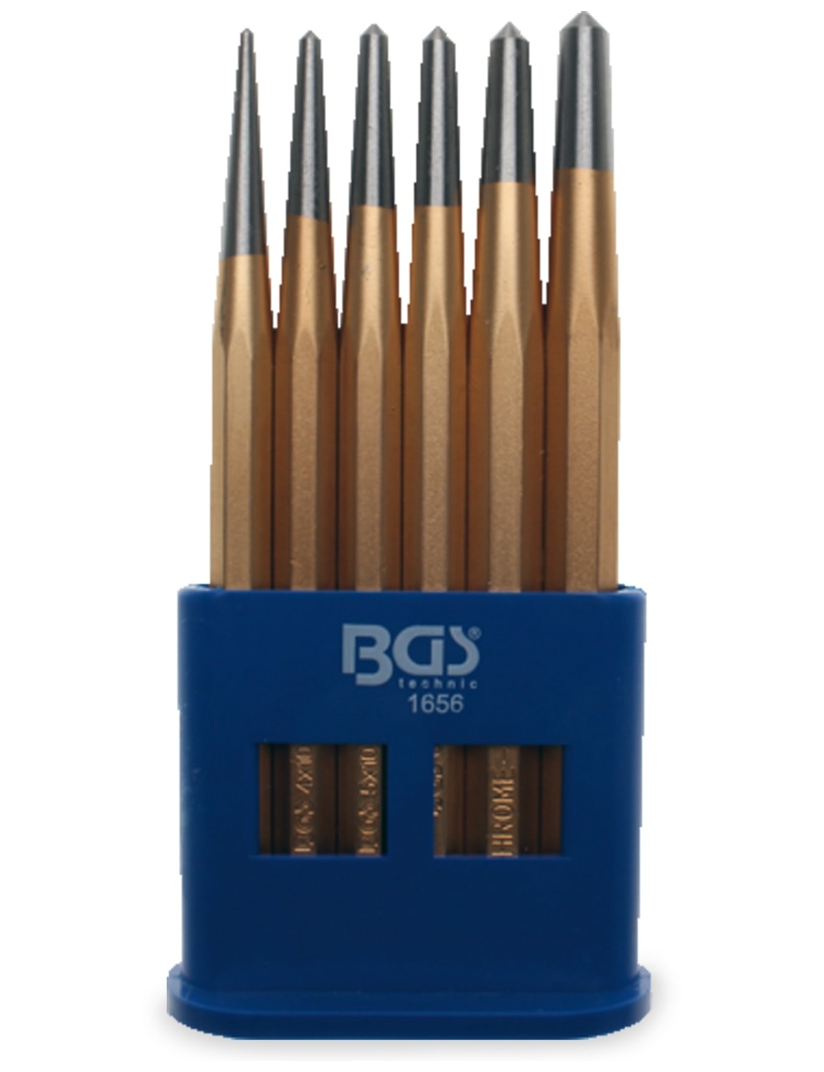 BGS TECHNIC Körner-Satz 1656, 6-teilig 3…8 mm