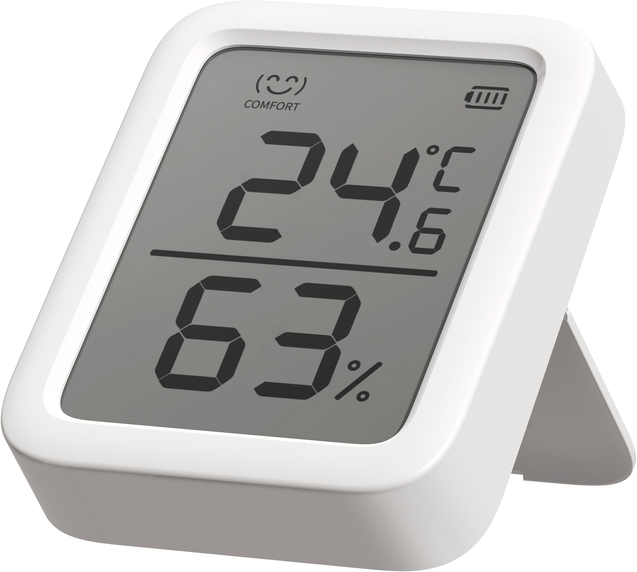 SWITCHBOT Thermometer Hygrometer, Plus, Innen, weiß