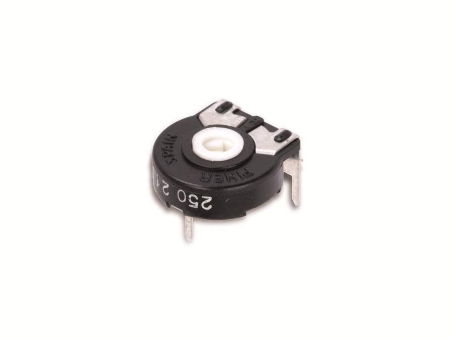 PIHER Potentiometer PT-15NV02, 10 KΩ, liegend PIHER Potentiometer PT-15NV02, 10 KΩ, liegend