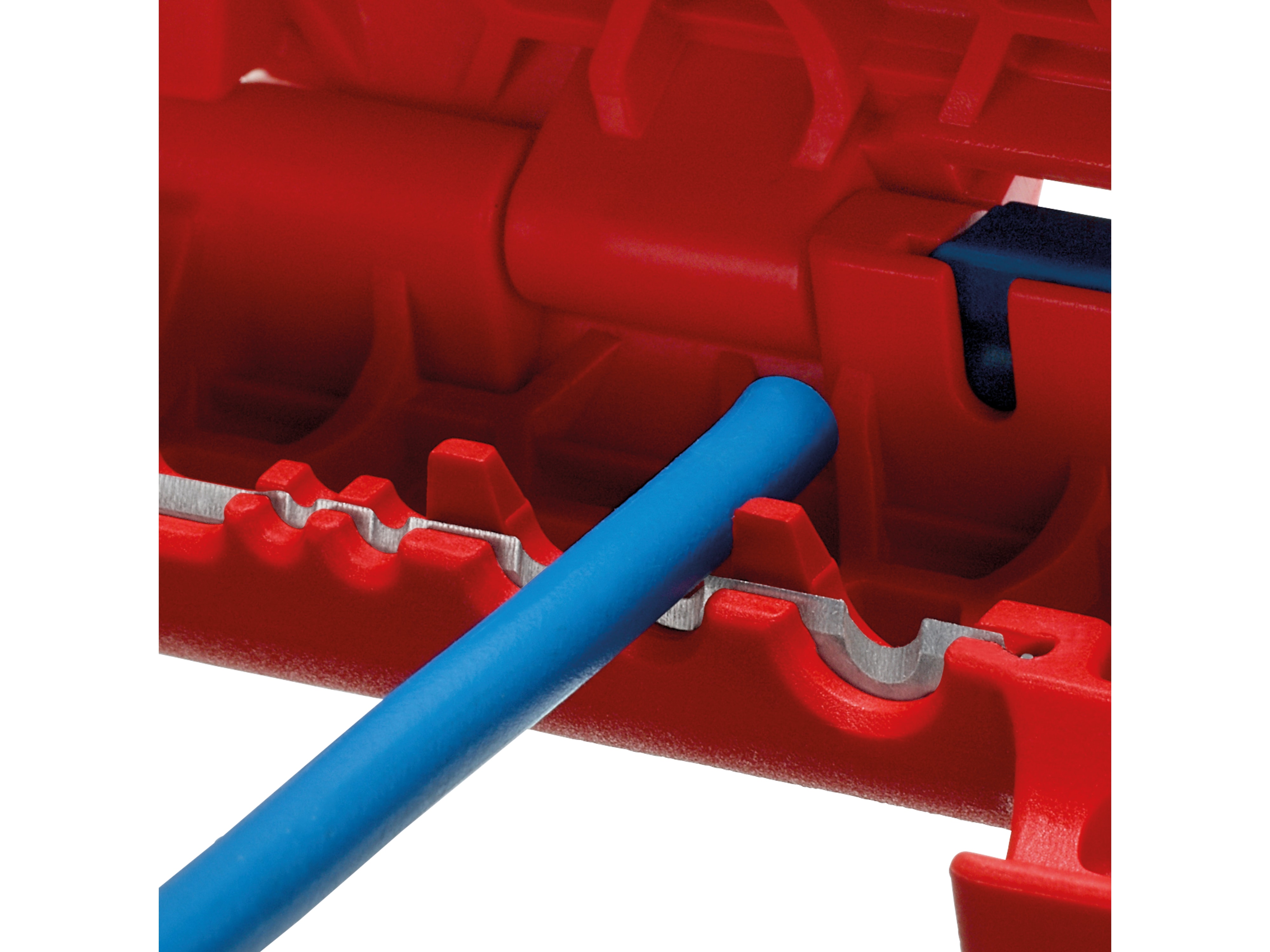 KNIPEX Universal-Abmantelungswerkzeug, ErgoStrip® 16 95 01 SB, für Rechtshänder