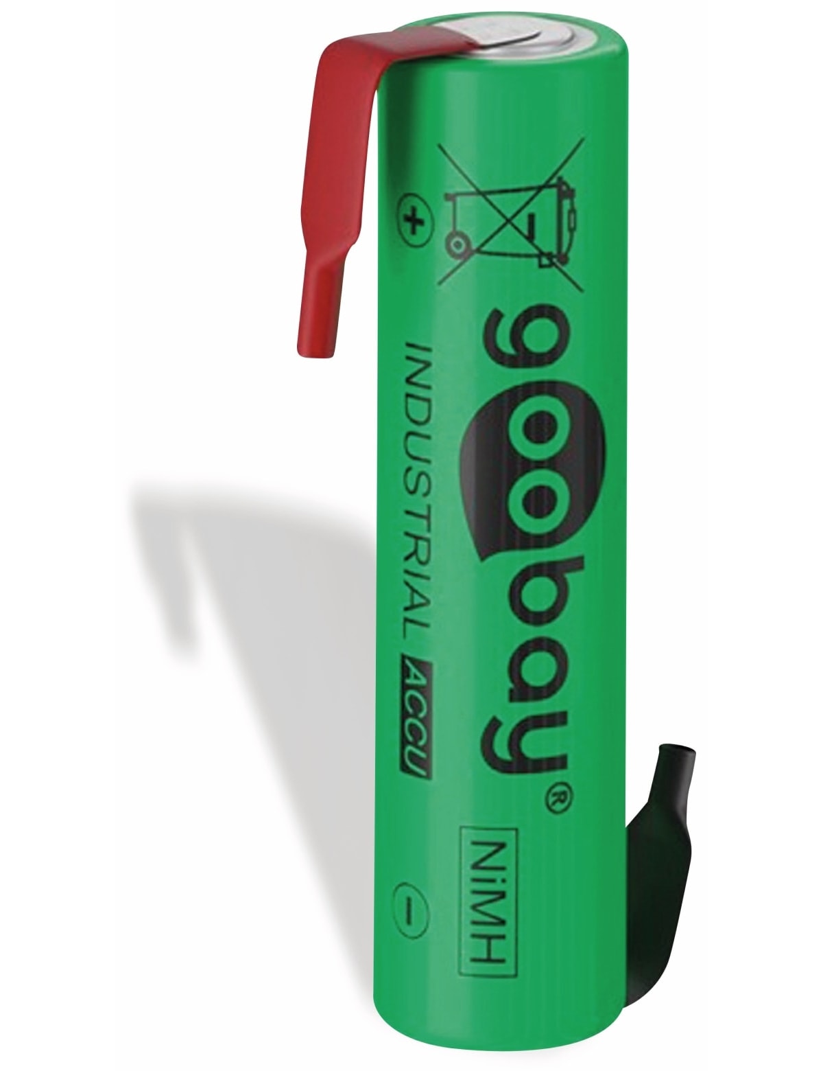 GOOBAY NiMH-Micro-Akku 55653, 800 mAh, mit Lötfahne