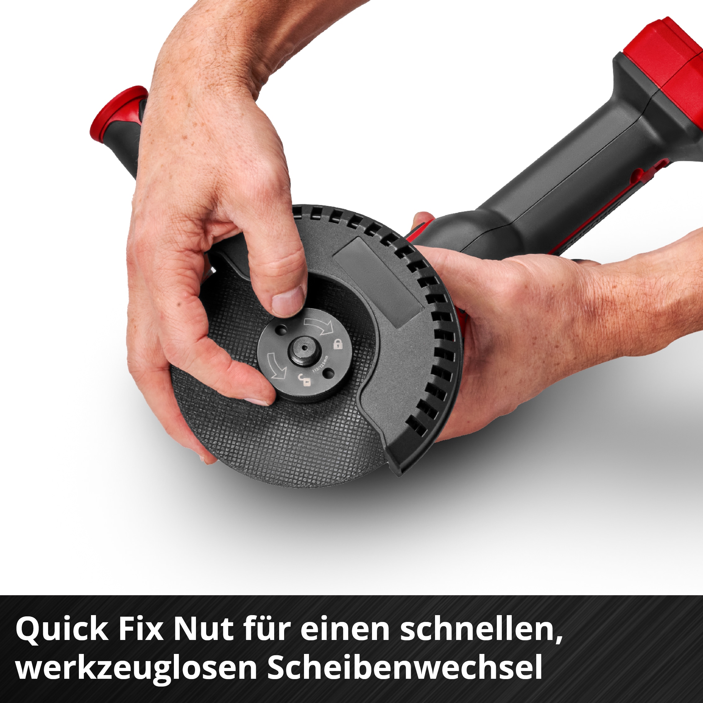EINHELL Akku-Winkelschleifer TP-AG 18/ 125 CE Q Li-Solo