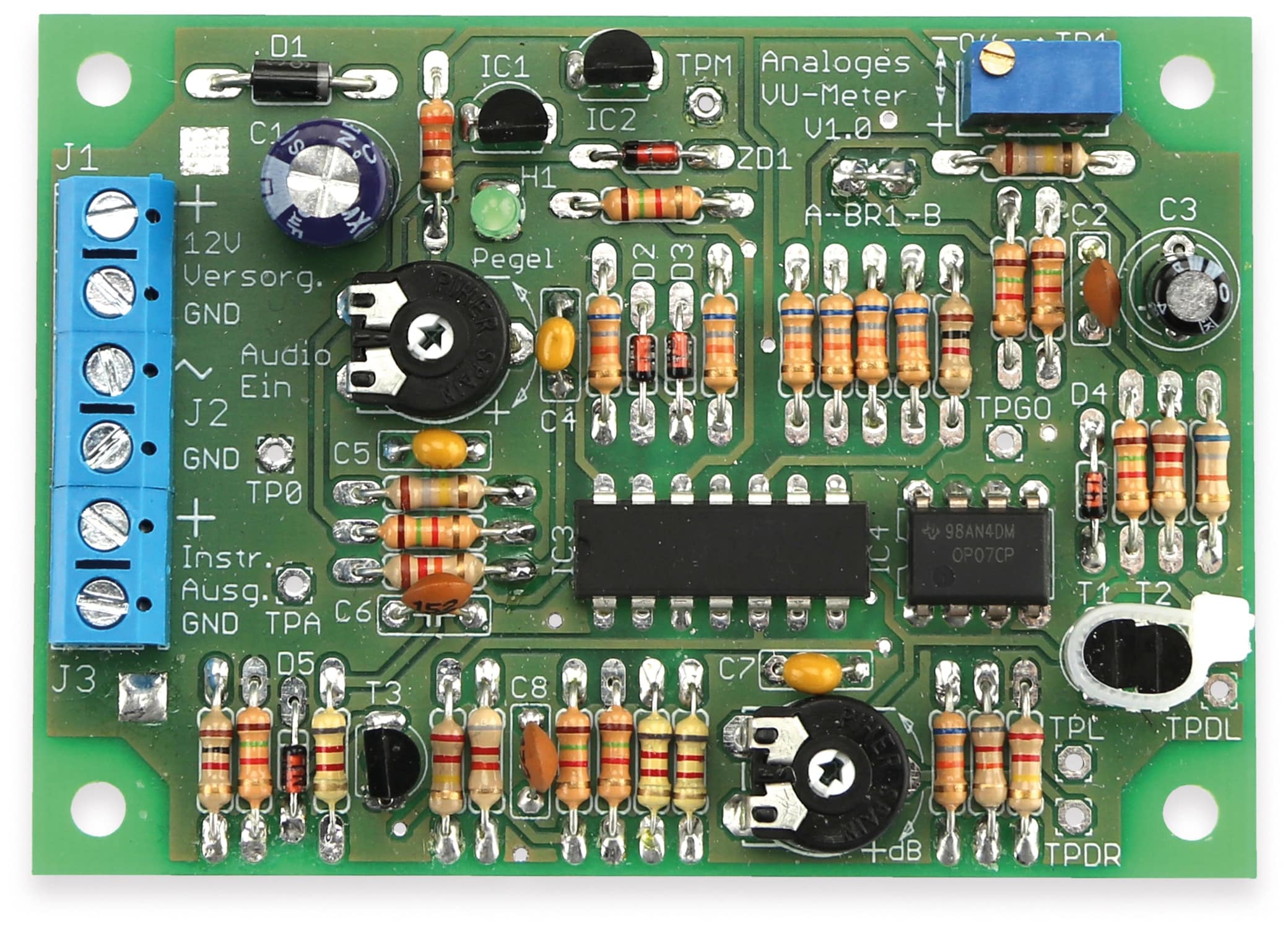Bausatz Analoges VU-Meter V1.0