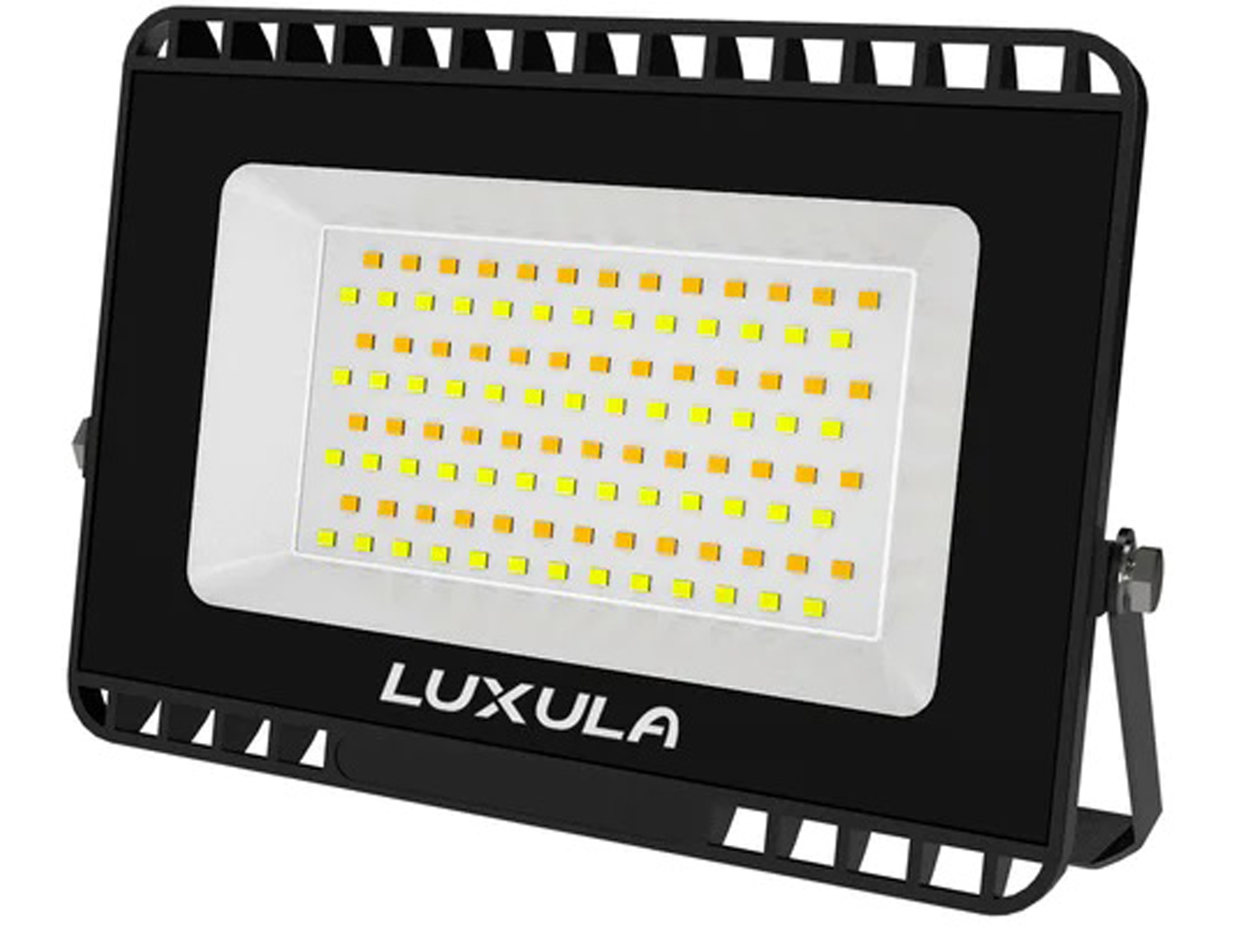 LUXULA LED-Fluter, EEK: F, 50W, 5000lm, CCT, schwarz
