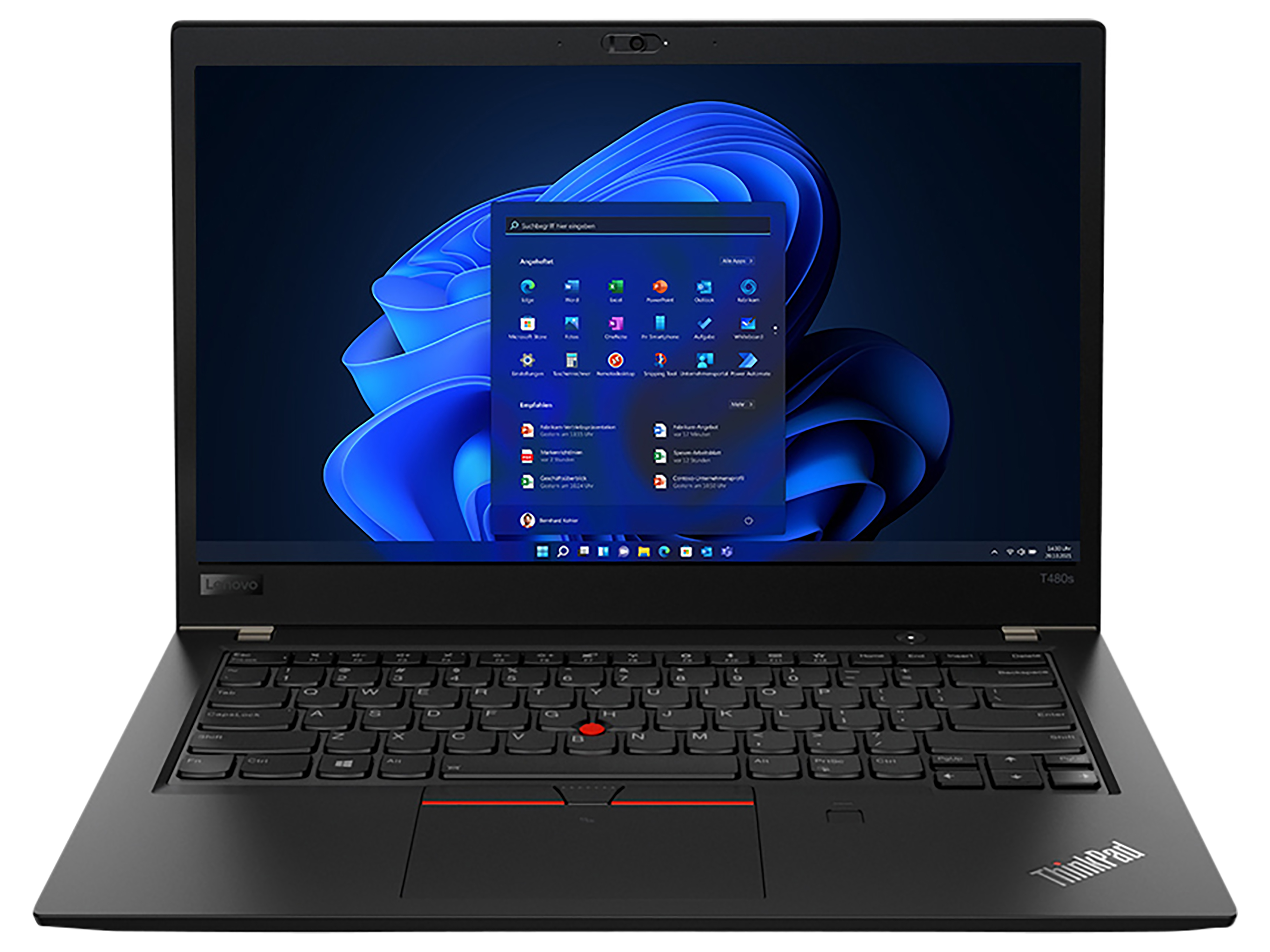 LENOVO Notebook Thinkpad T480S, 35,56cm (14"), 16GB, 256GB, Win11Pro, gebraucht