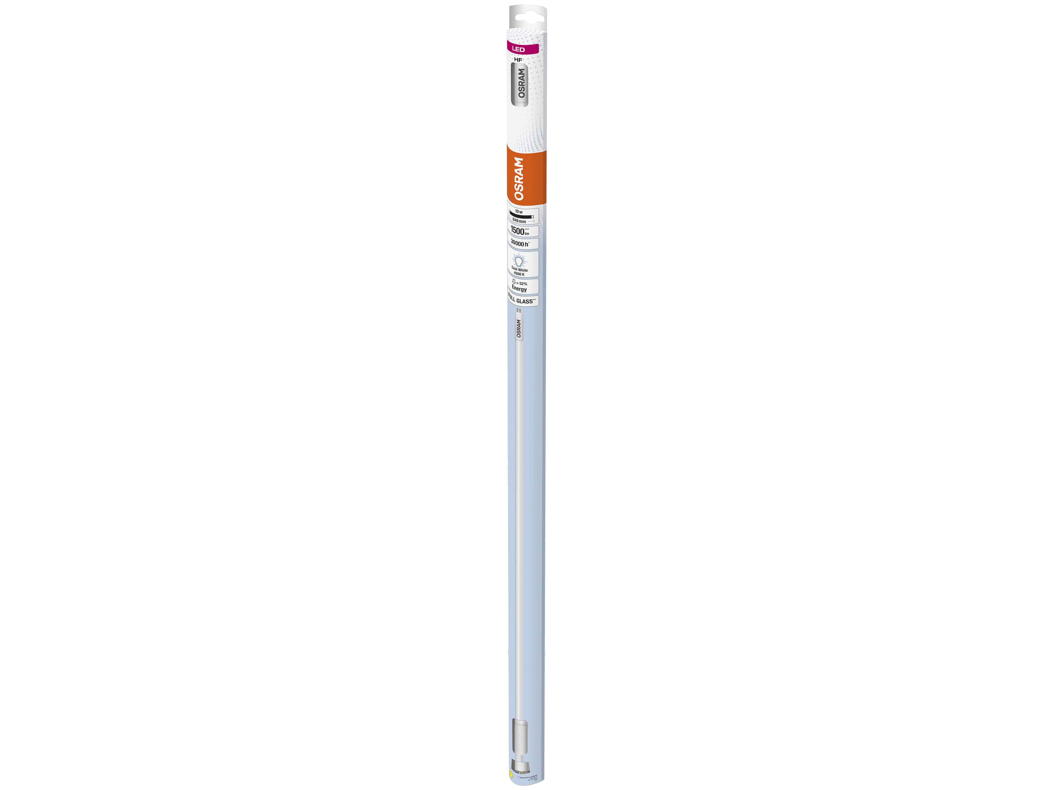 OSRAM LED-Röhre, T5, 849mm, G5, EEK: D, 10W, 1500lm, 4000K OSRAM LED-Röhre, T5, 849mm, G5, EEK: D, 10W, 1500lm, 4000K