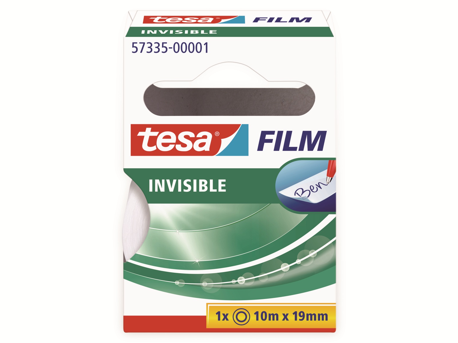 TESA film® invisible, 1 Rolle, 10m:19mm, 57335-00001-01