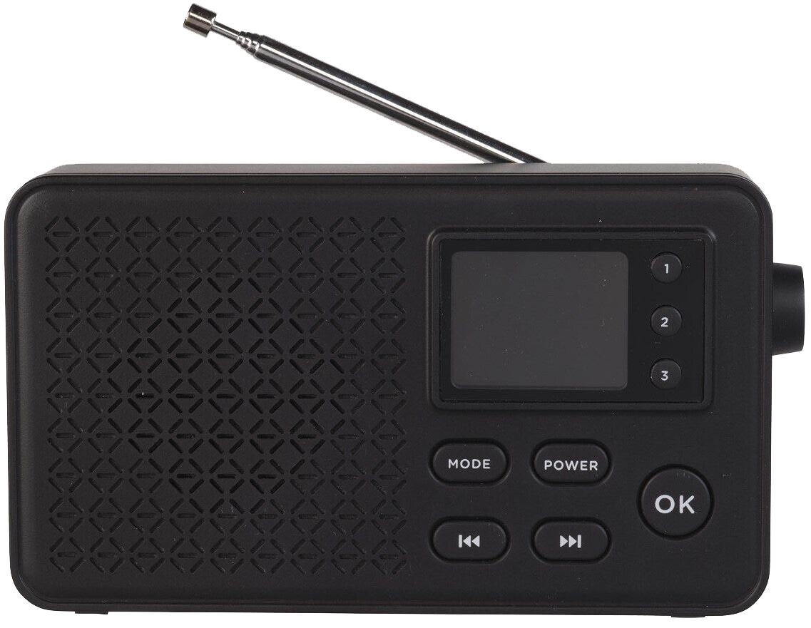 DENVER DAB+/FM Radio DAB-57, schwarz DENVER DAB+/FM Radio DAB-57, schwarz