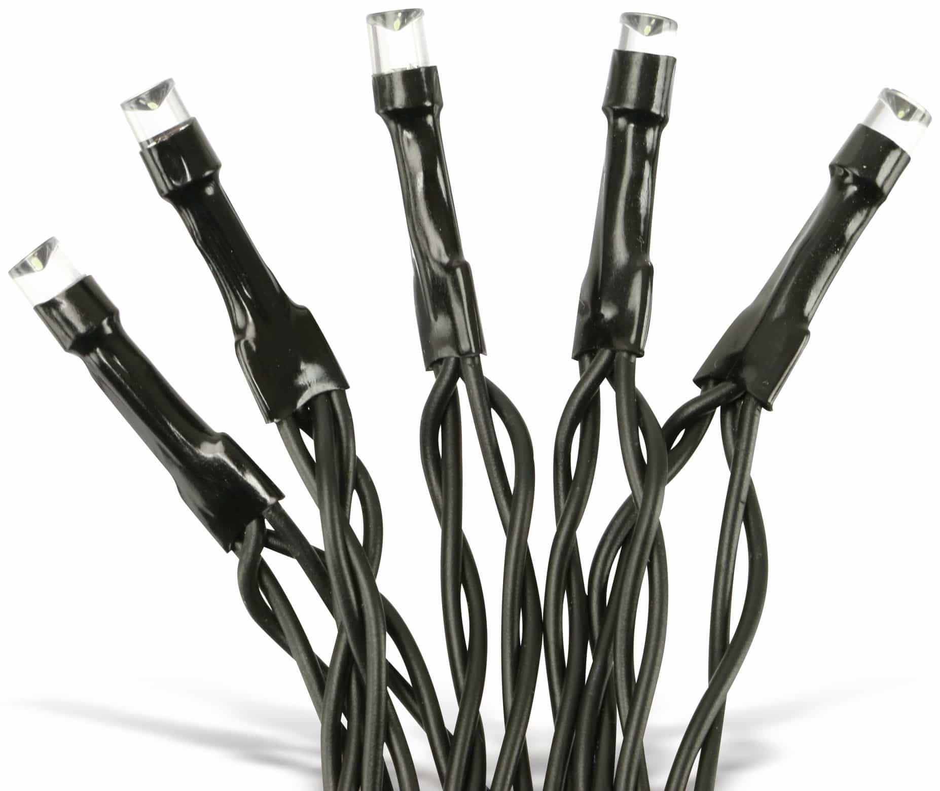 LED-Lichterkette, 320 LEDs, bunt, 230 V~, grün, Innen/Außen, 27 m LED-Lichterkette, 320 LEDs, bunt, 230V~, IP44, Innen/Außen