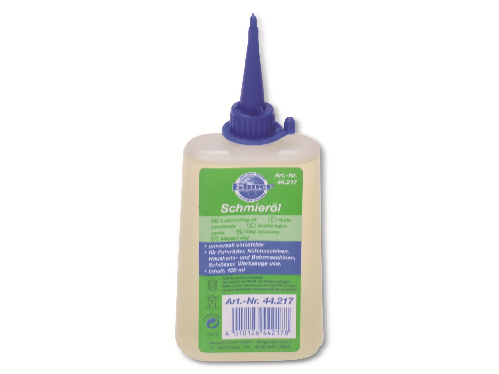 FILMER Schmieröl 44217, 100 ml FILMER Schmieröl 44217, 100 ml