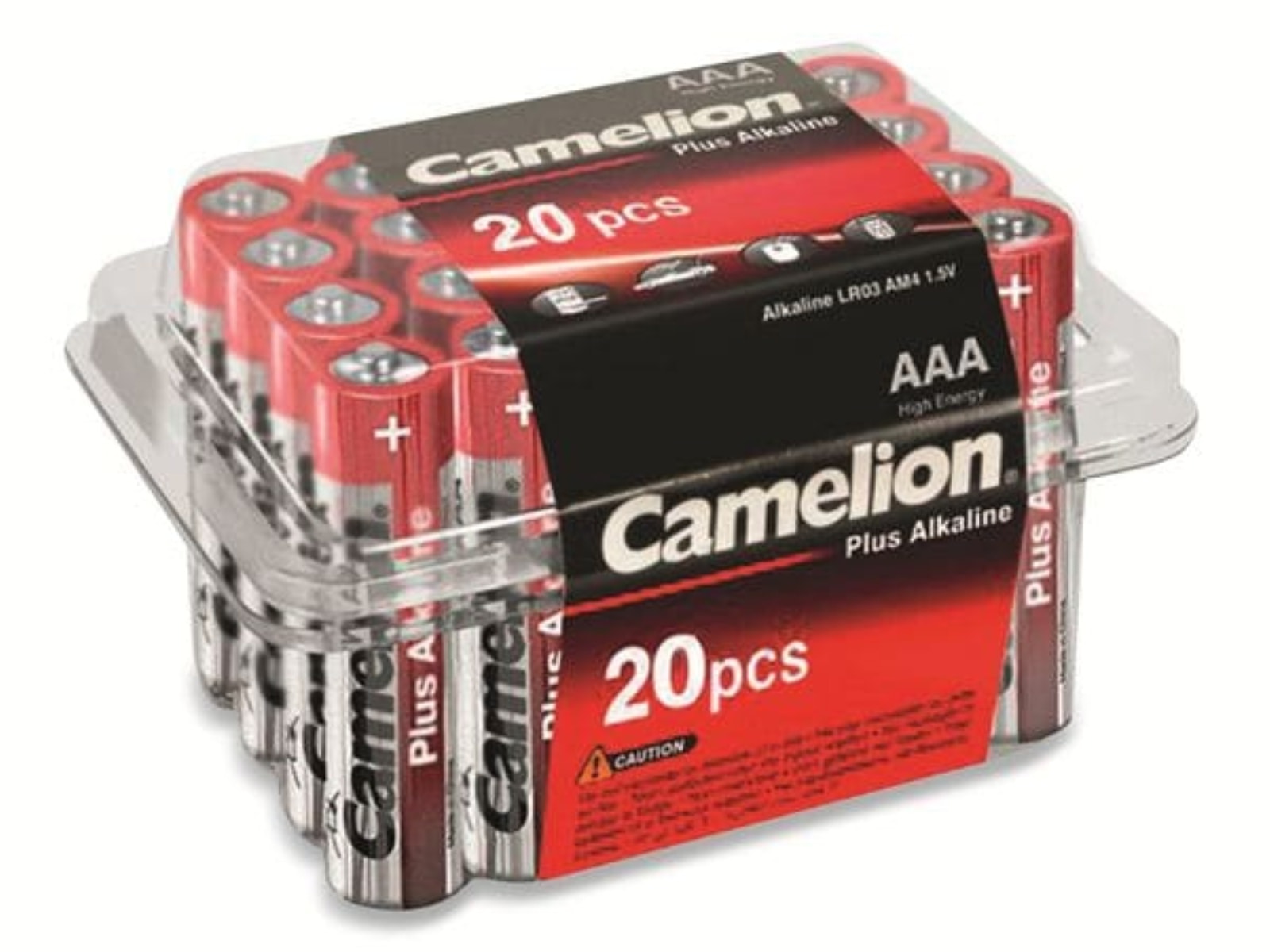 CAMELION Micro-Batterie, Plus-Alkaline, LR03, 20 Stück