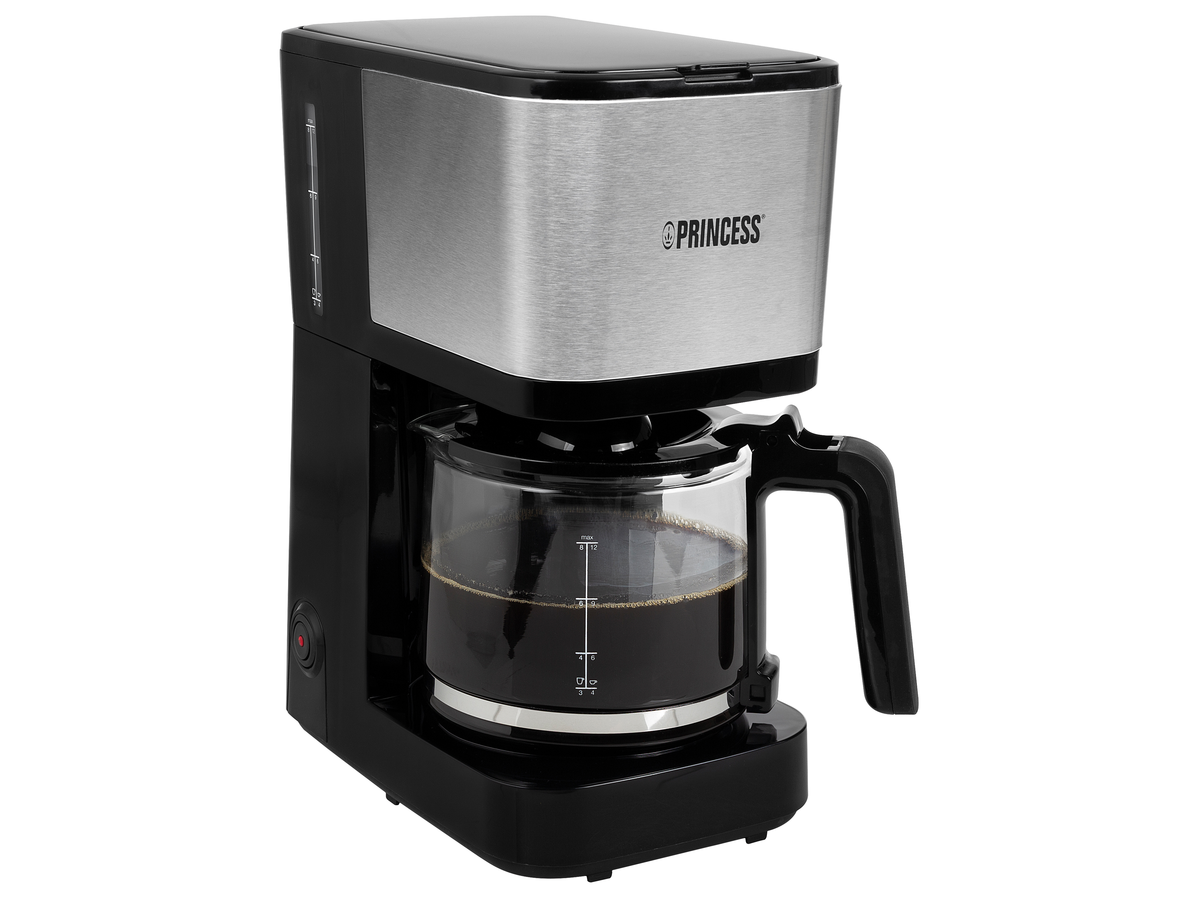 PRINCESS Kaffeemaschine Compact 12, 1,25 L, 750 W