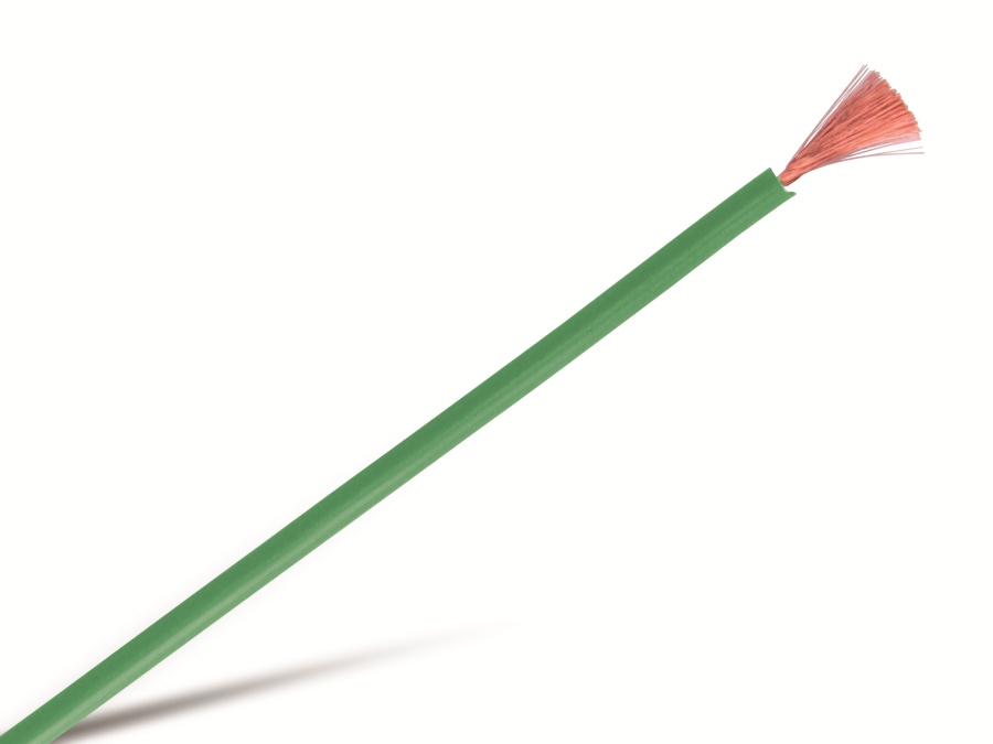 Schaltlitze höchstflexibel LifYY, 1 mm², 5 m, grün