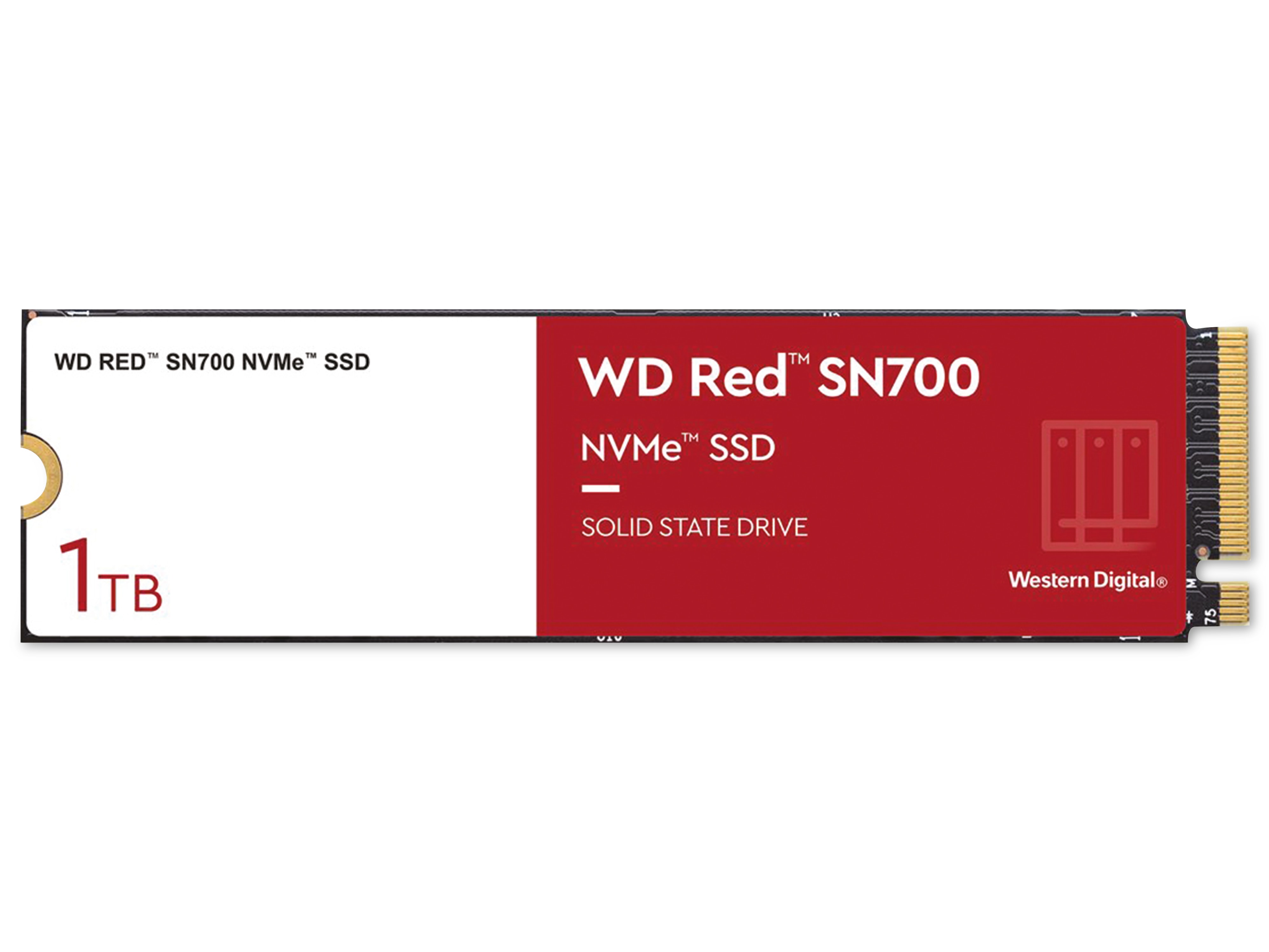 WESTERN DIGITAL M.2 SSD WD Red SN700, 1 TB, NVMe, intern