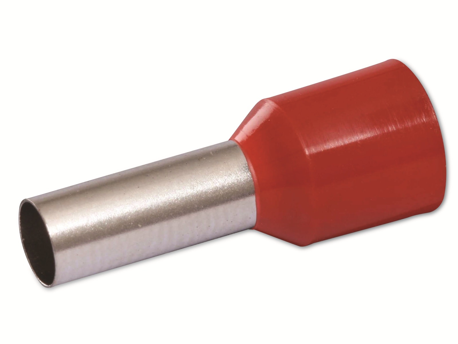 QUADRIOS Aderendhülse 22C432, 10 mm², Rot, Teilisoliert, 100 Stück QUADRIOS Aderendhülse, 22C432, 10 mm², Rot, Teilisoliert, 100 St.