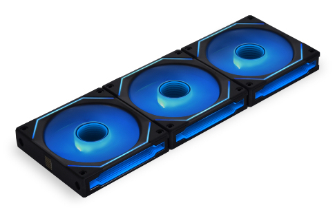 LIAN LI Lüfter Uni Fan SL Infinity Wireless 120mm schwarz 3er Pack