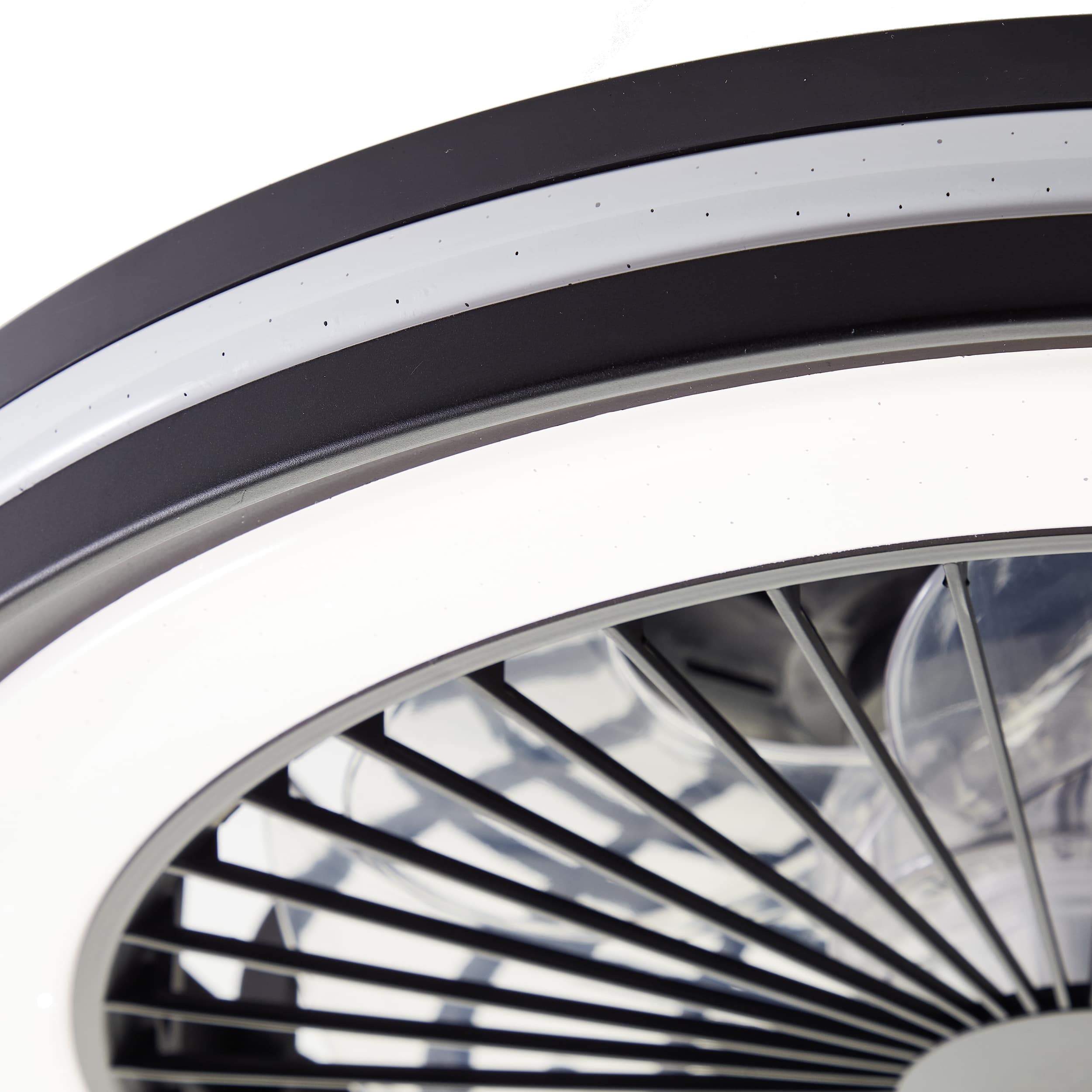 BRILLIANT LED-Deckenleuchte Palmero, mit Ventilator, 40 W, Ø 46,5 cm BRILLIANT LED-Deckenleuchte Palmero, mit Ventilator, 40 W, Ø 46,5 cm