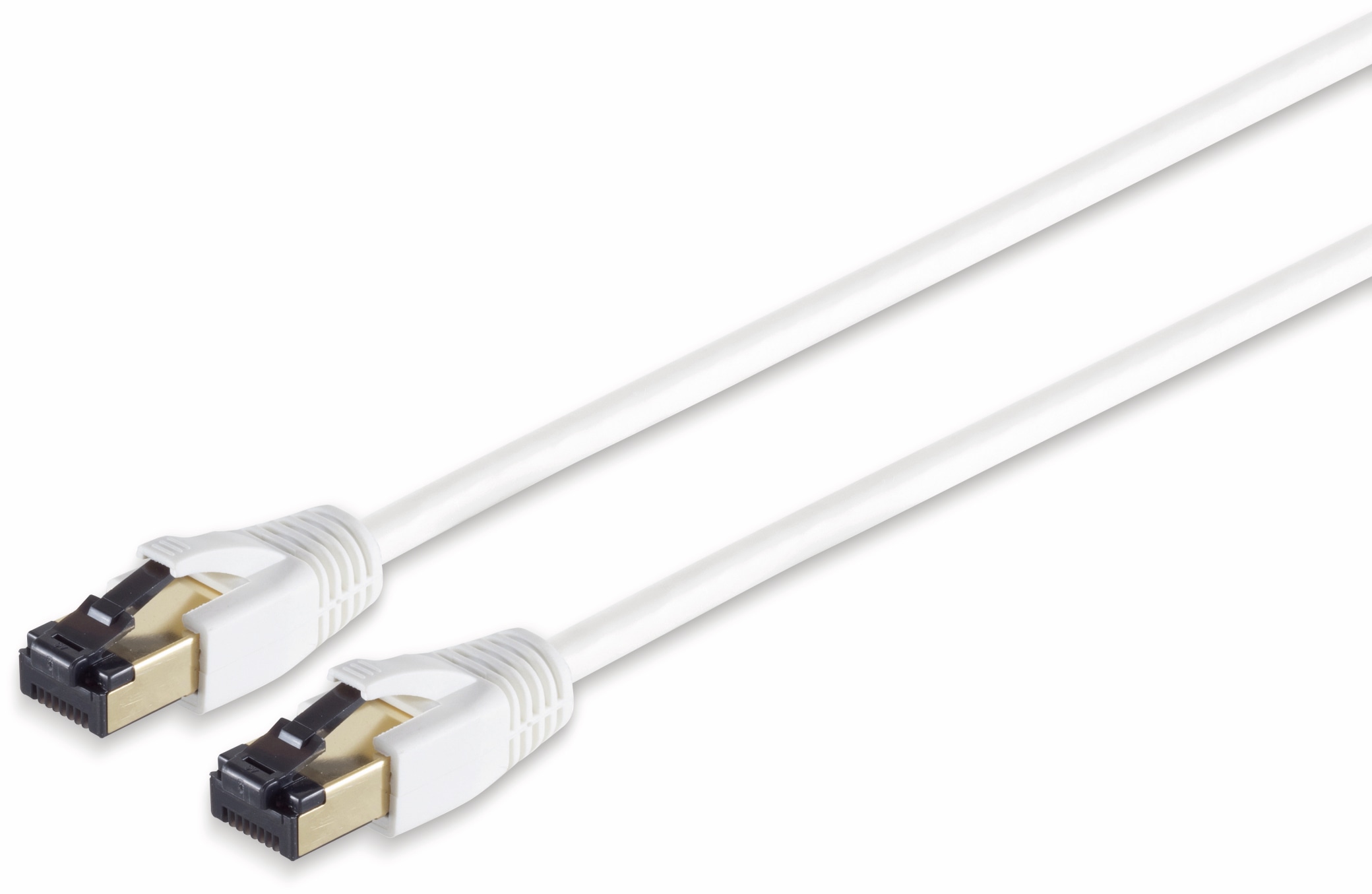 S-IMPULS Patchkabel CAT 8.1, F/FTP, LSZH, weiß, 1,5 m S-IMPULS Patchkabel CAT 8.1, F/FTP, LSZH, weiß, 1,5 m