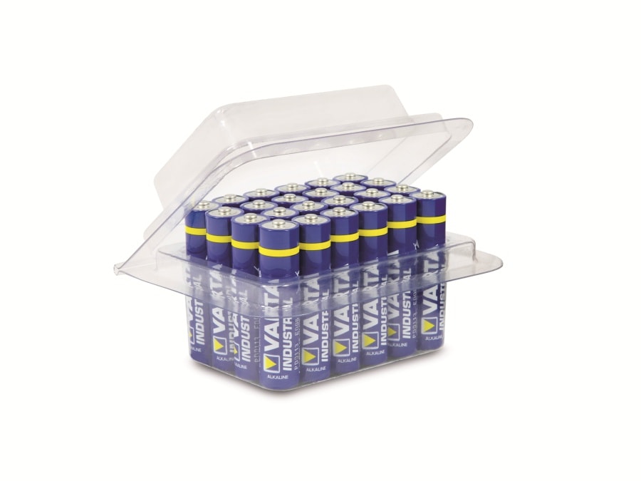 VARTA Micro-Batterie INDUSTRIAL, 24er Box