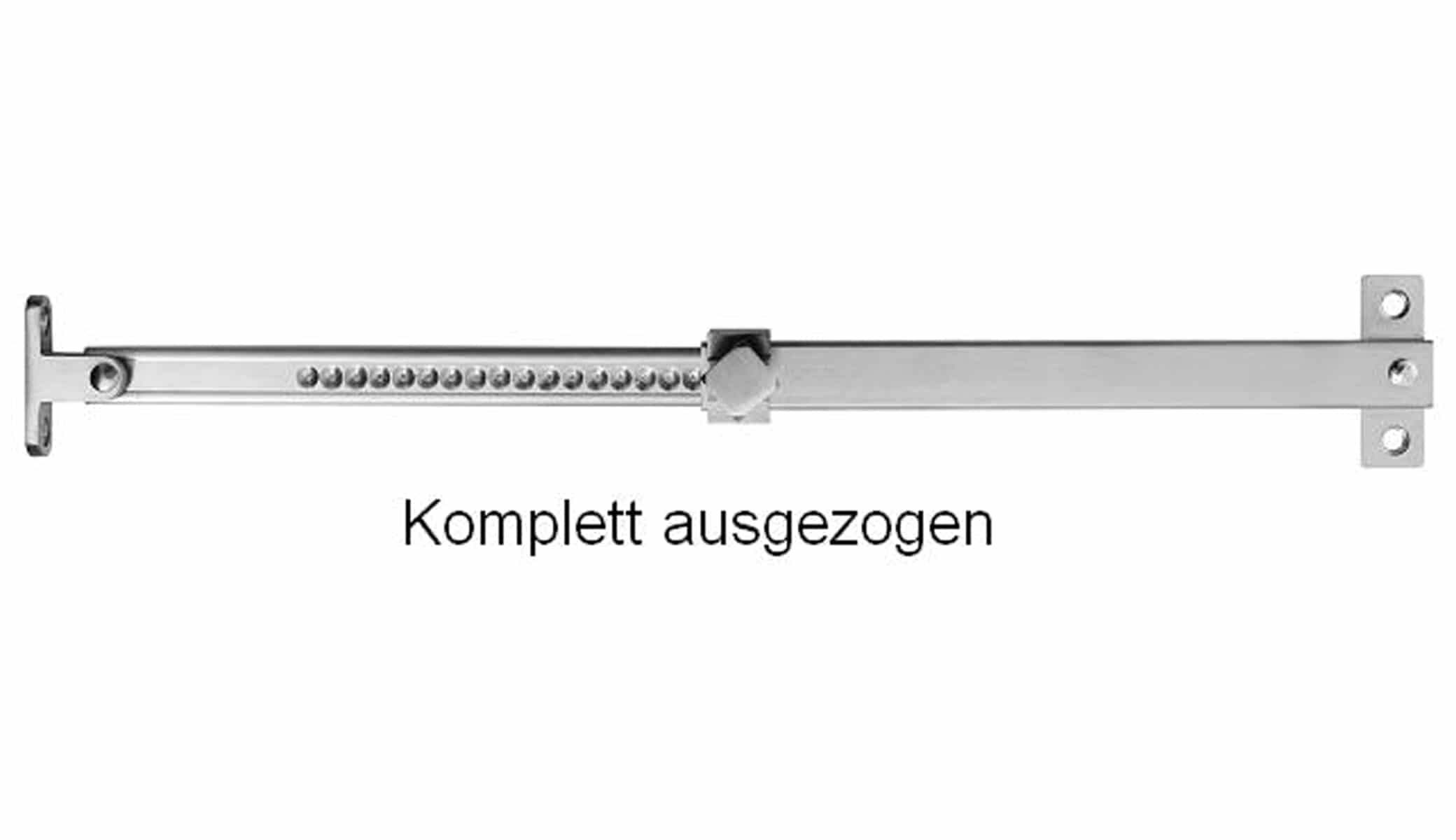 Klappenstütze, Edelstahl Klappenstütze, Edelstahl