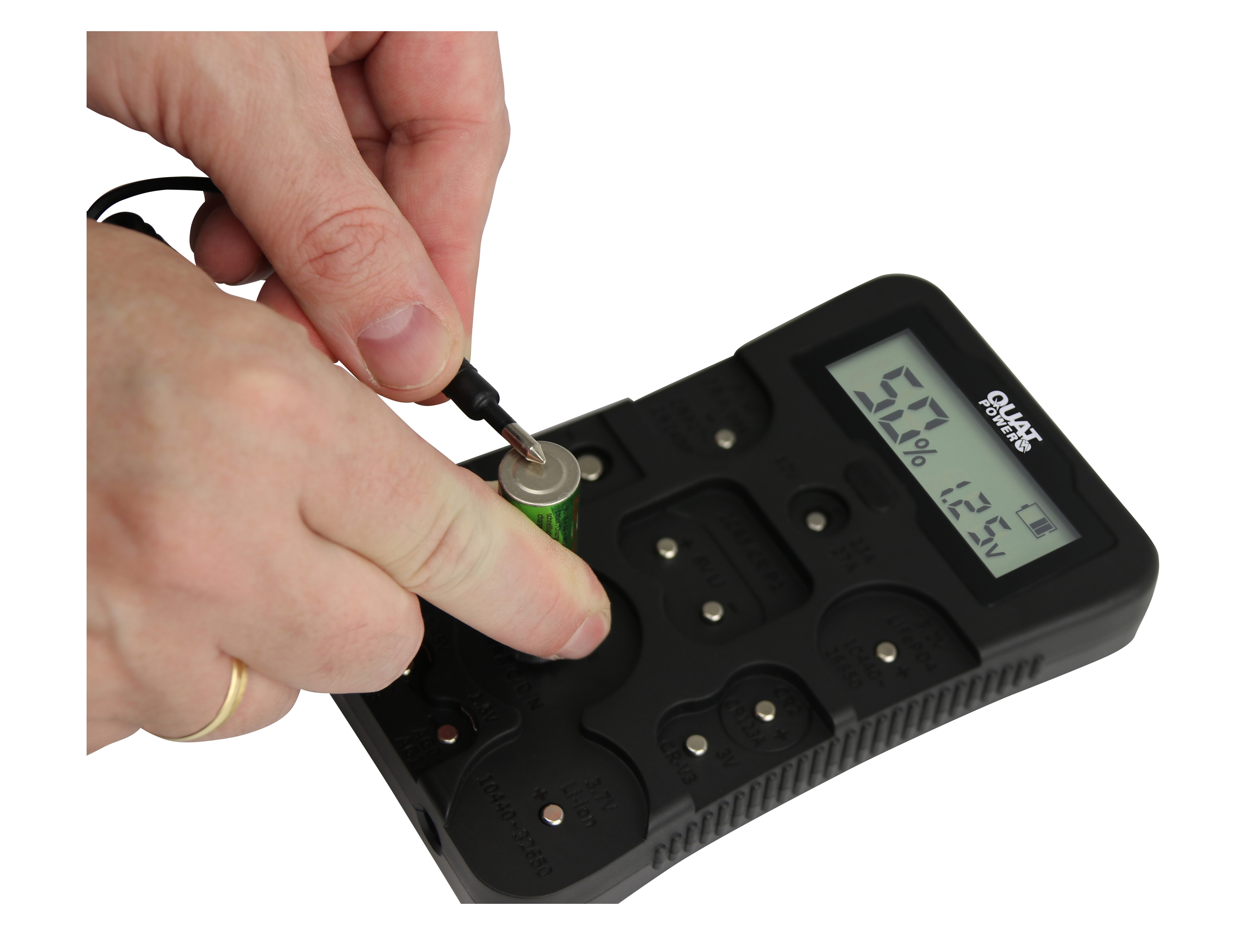 QUATPOWER Batterietester B4 Multi Check, mit Display QUATPOWER Batterietester B4 Multi Check, mit Display