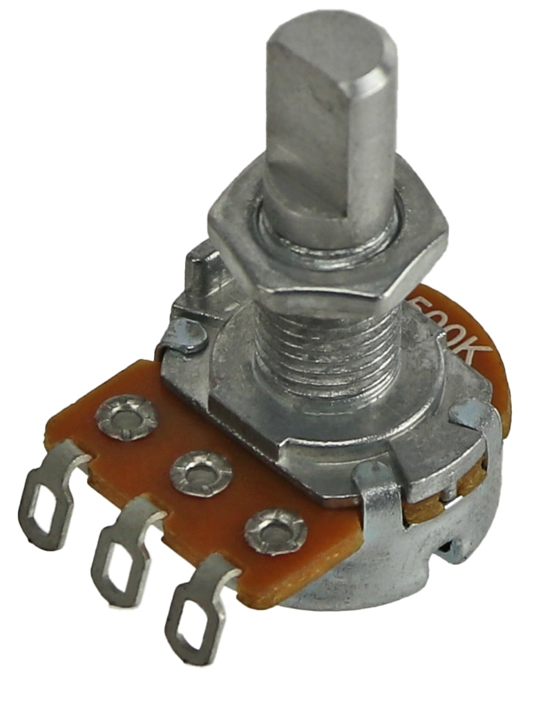 Potentiometer, ALPHA, RV16AF-10B6-20F-A500K, 500 Kohm