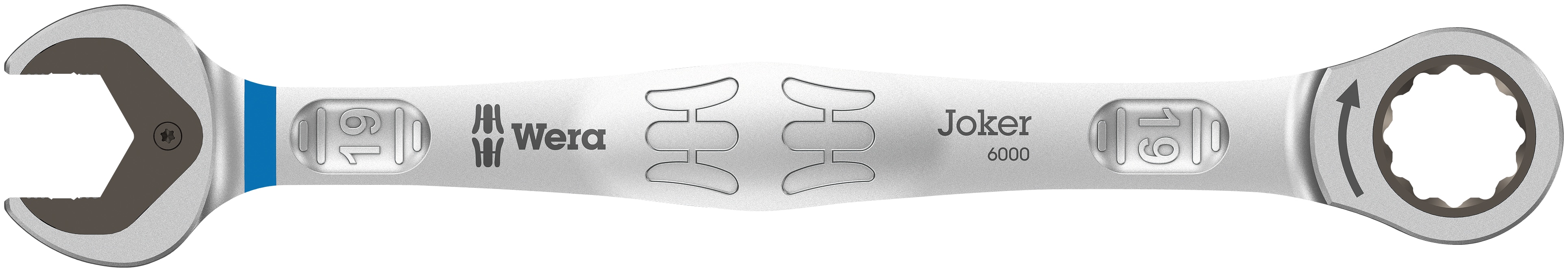 WERA Maul-Ringratschen-Schlüssel, 05073279001, 6000 Joker, 19 mm WERA Maul-Ringratschen-Schlüssel, 05073279001, 6000 Joker, 19 mm