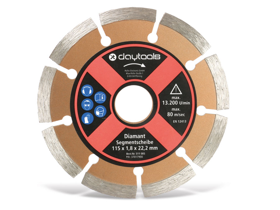DAYTOOLS Trennscheiben-Satz, 115 mm, 5-teilig