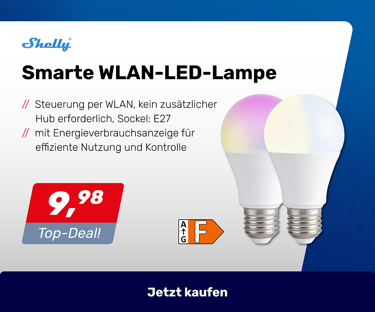 Smarte WLAN-LED-Lampe Smarte WLAN-LED-Lampe