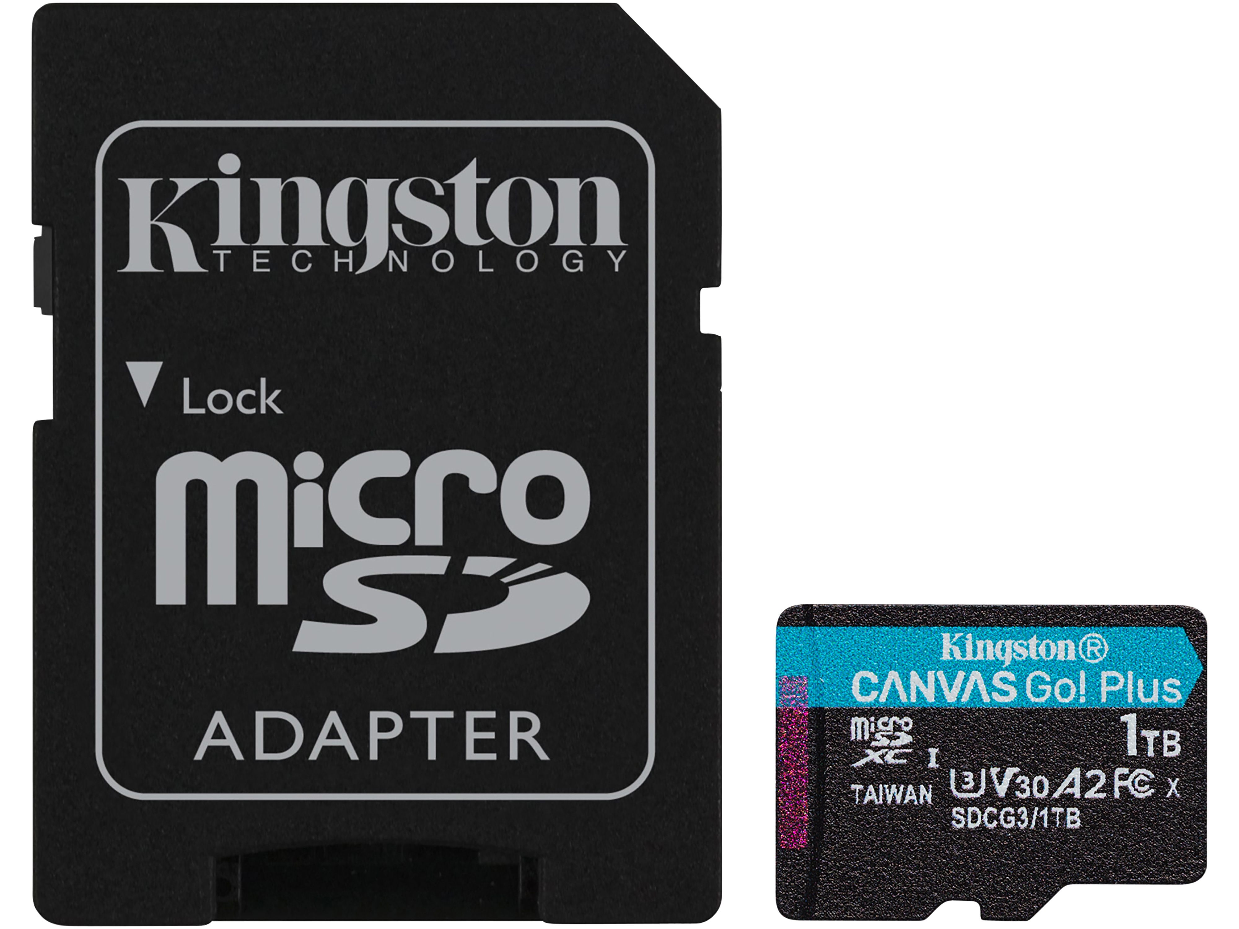 KINGSTON MicroSDXC-Card Canvas Go! Plus 1TB inkl. Adapter KINGSTON MicroSDXC-Card Canvas Go! Plus 1TB inkl. Adapter