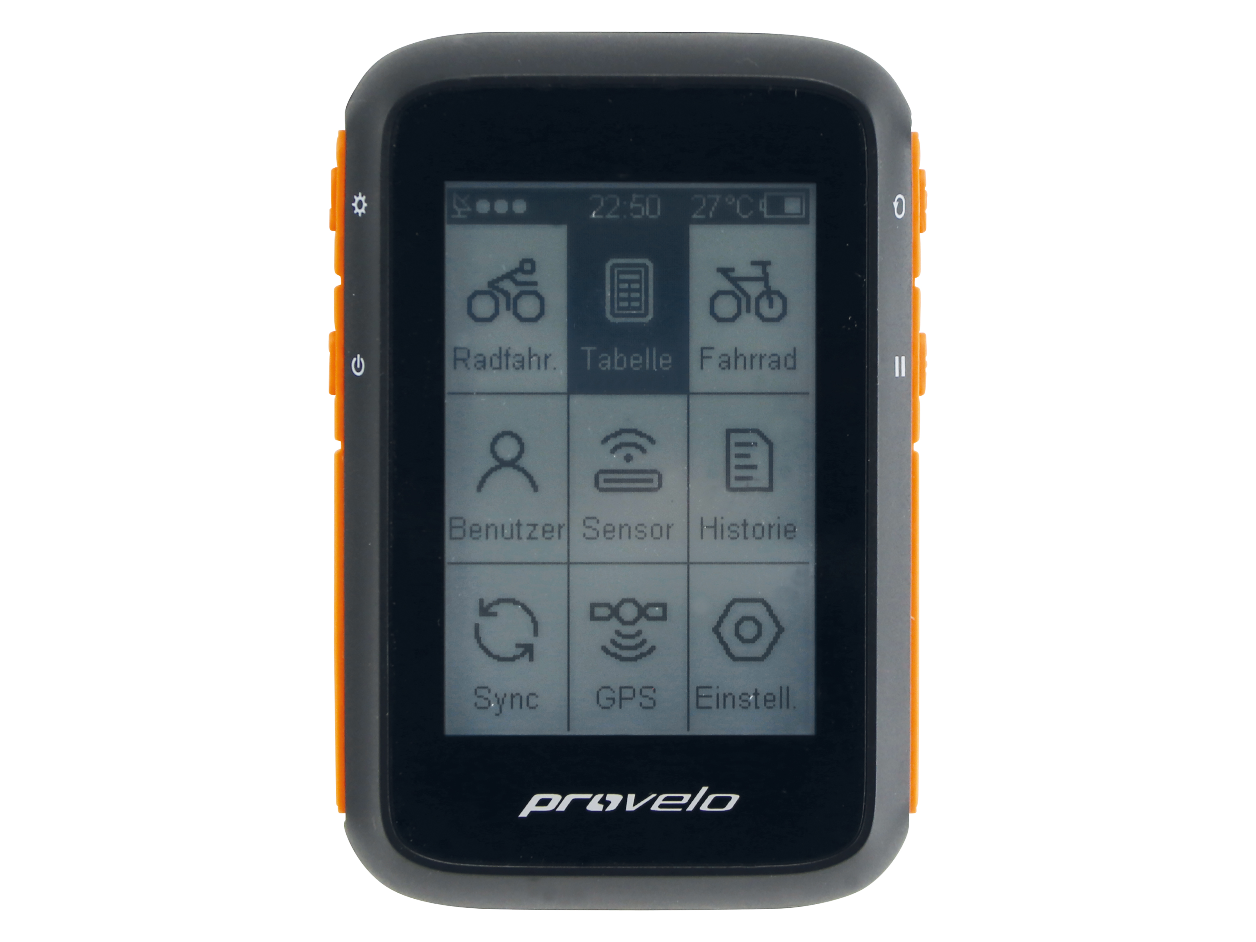 Fahrradcomputer PROVELO, GPS, Bluetooth