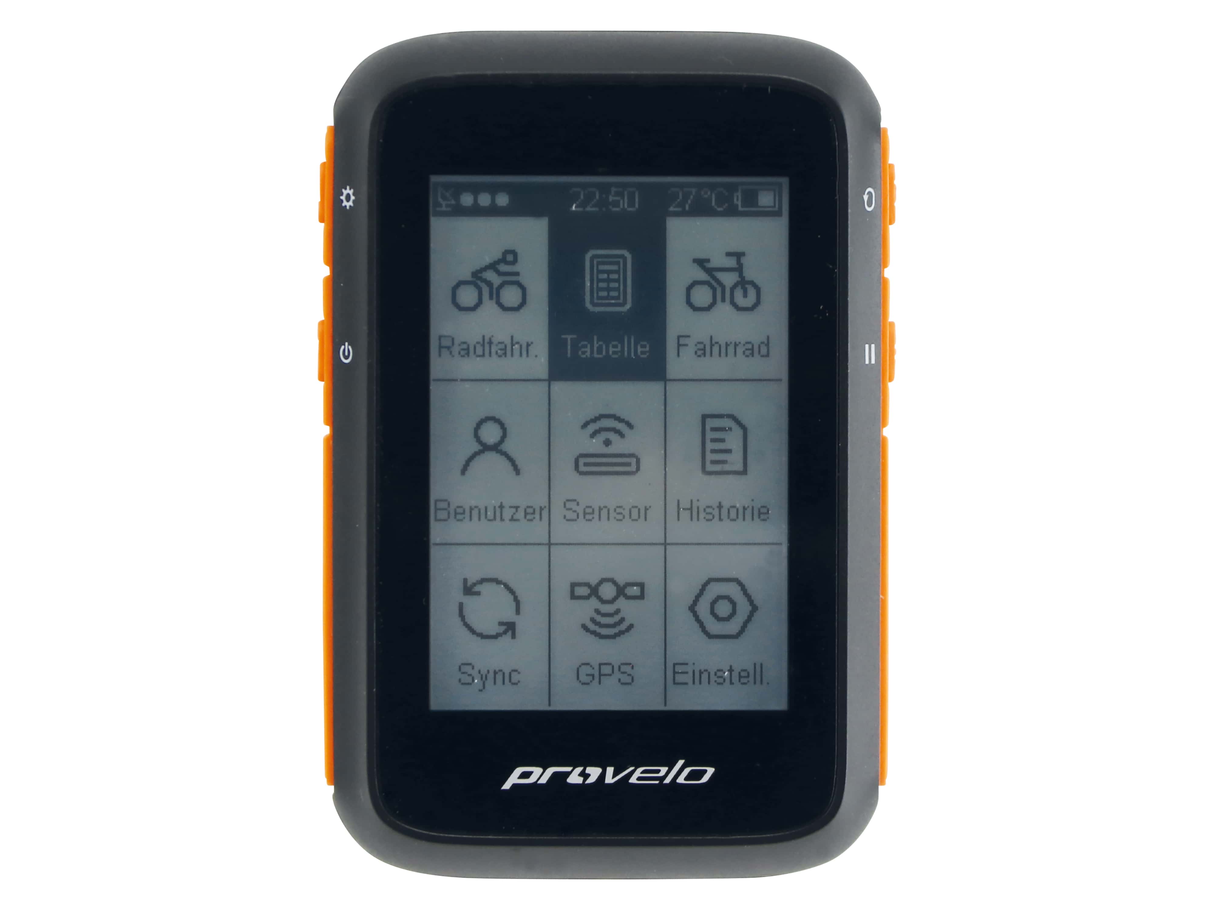 Fahrradcomputer PROVELO, GPS, Bluetooth