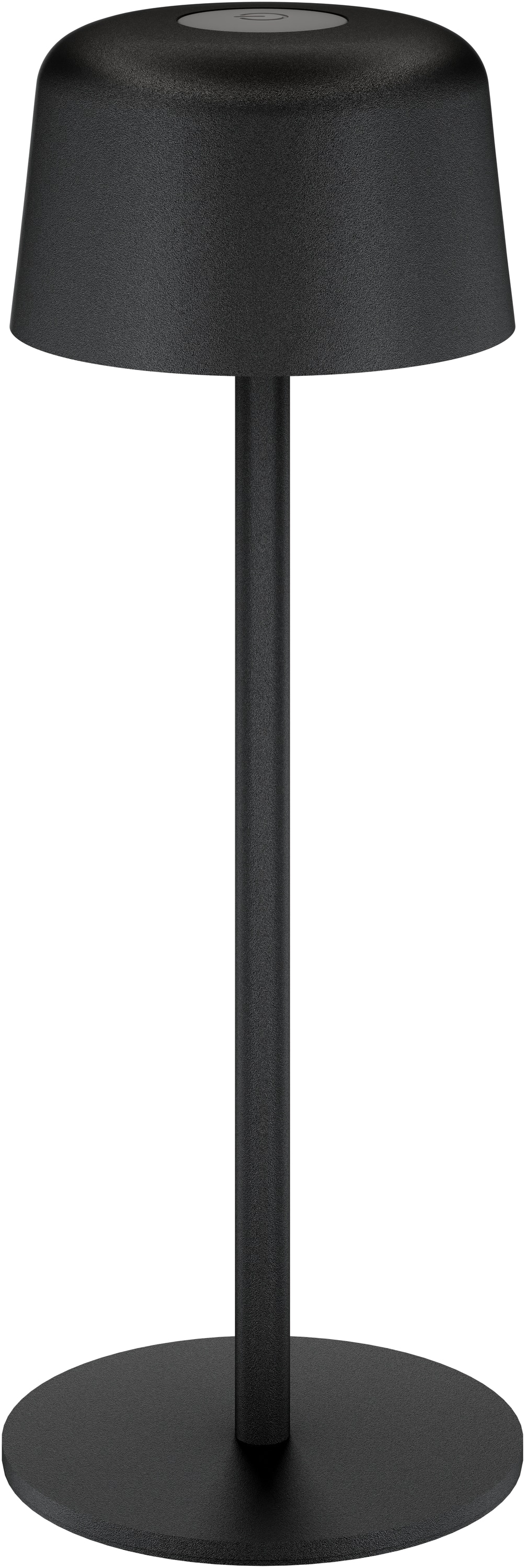 GOOBAY LED-Tischleuchte 77675, 2W, 3000 K, 150 lm, warmweiß, IP44, schwarz