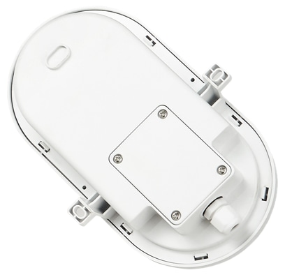 BLULAXA LED-Oval-Leuchte Basis Fix, IR-Sensor, 12W, 1200lm, 4000K, IP54