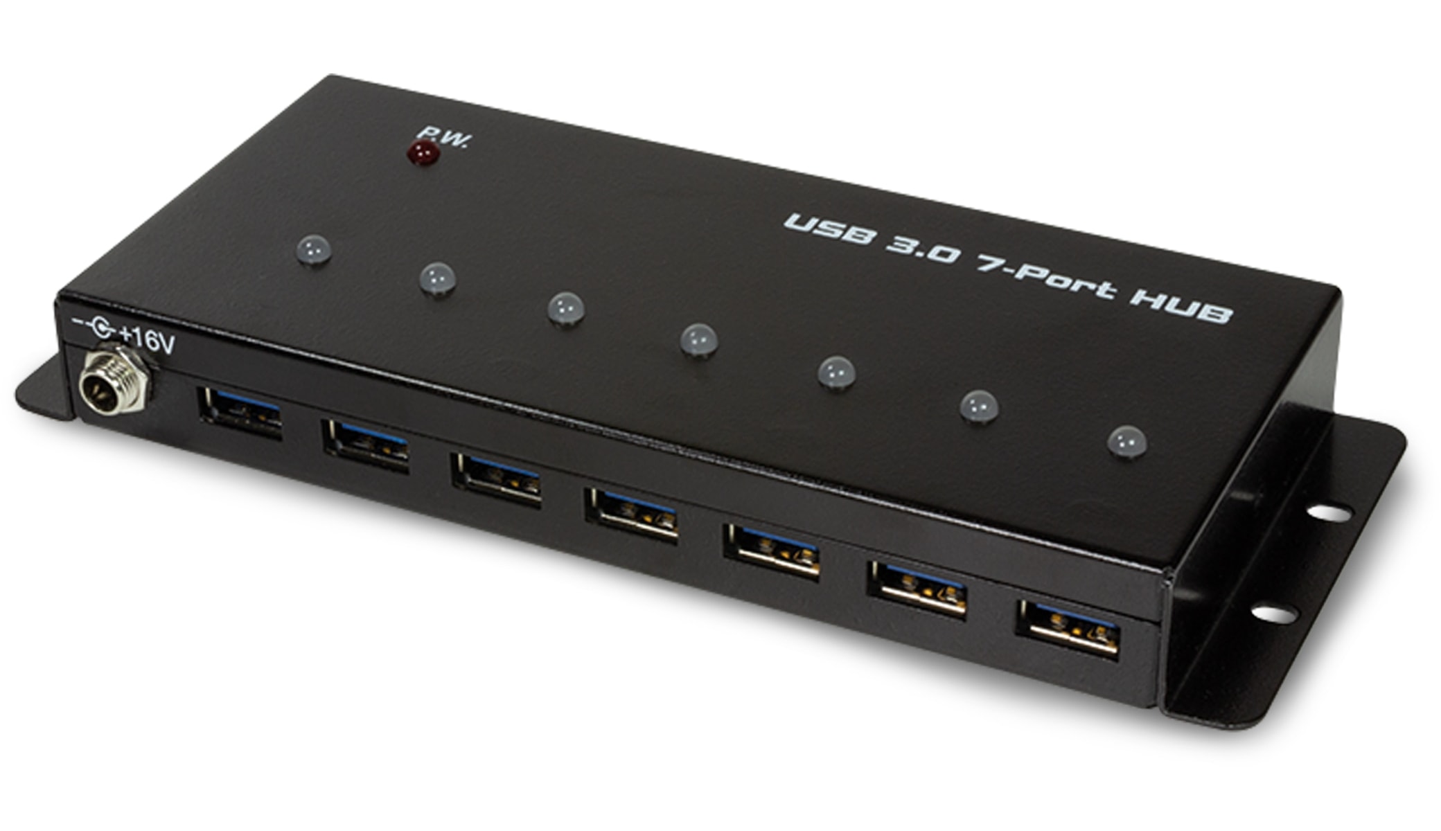 LOGILINK USB3.0 Industrie-Hub UA0317, 7-port, 7x USB-A