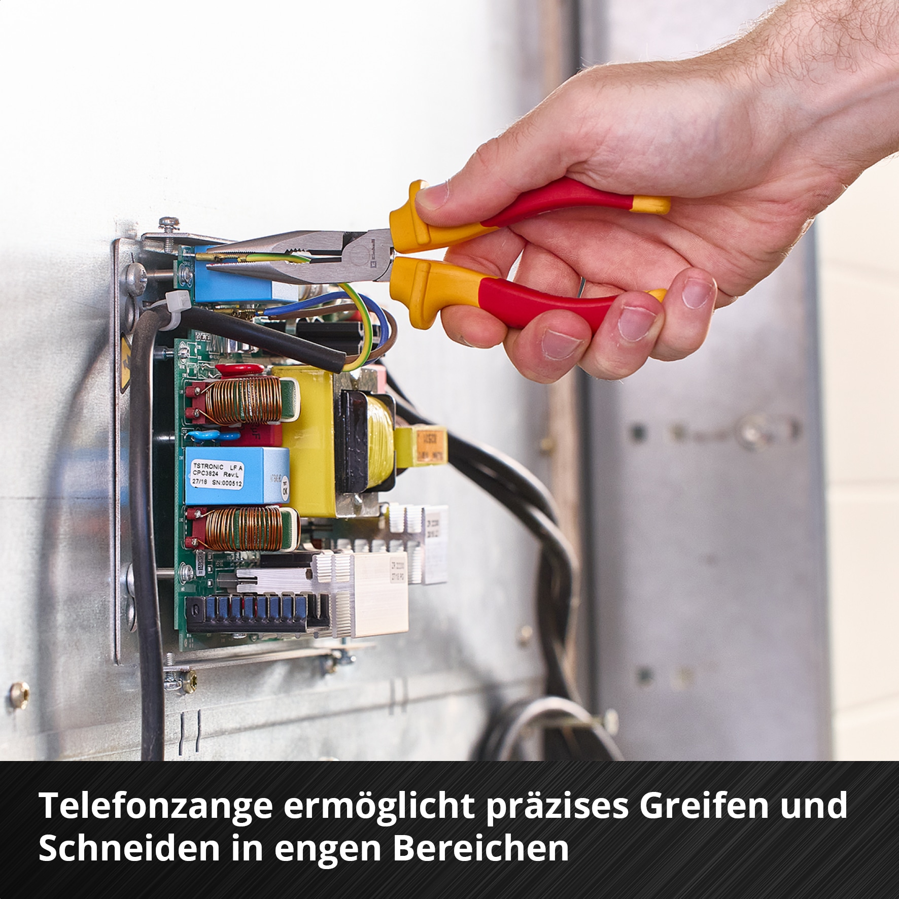 EINHELL Werkzeugkoffer VDE-Elektriker-Werkzeuge, 370516, E-Case, 24-teilig