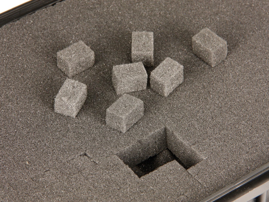 Kunststoff-Gerätekoffer, 210x167x90 mm, schwarz