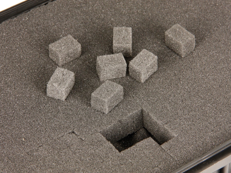 Kunststoff-Gerätekoffer, 210x167x90 mm, schwarz