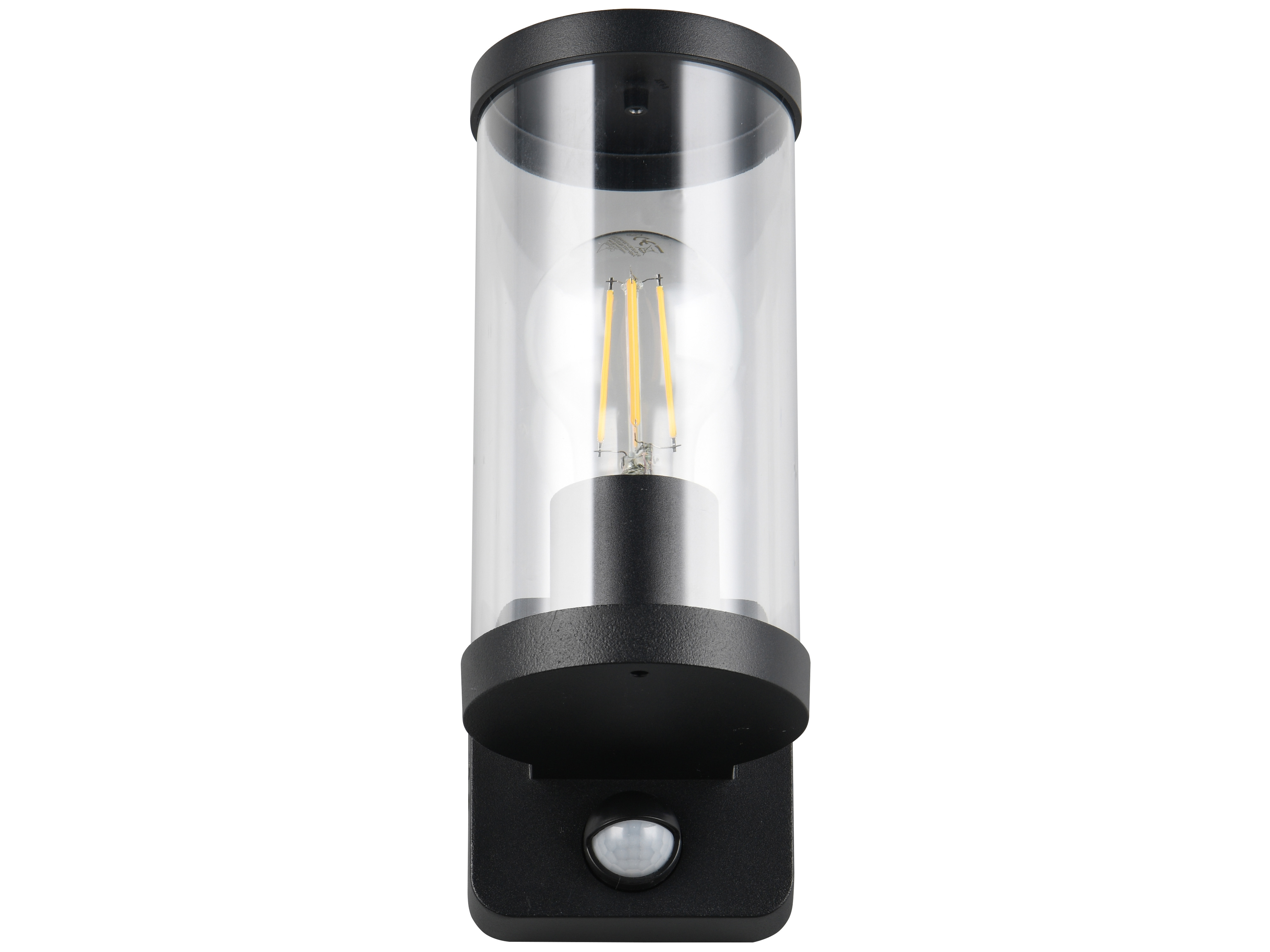 REALITY Wandleuchte BONITO R21599132, E27, ohne LM, Bewegungssensor, IP44, schwarz REALITY Wandleuchte BONITO R21599132, E27, 28W, ohne LM, Bewegungssensor, IP44, schwarz