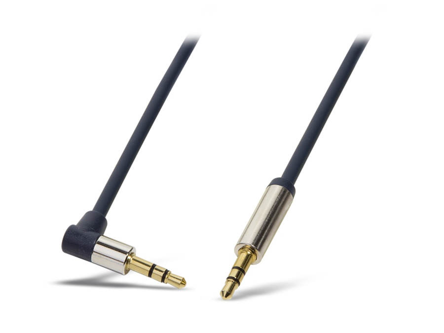 LOGILINK Klinkenkabel CA11300, 3 m, blau, abgewinkelt LOGILINK Klinkenkabel CA11300, 3 m, blau, abgewinkelt