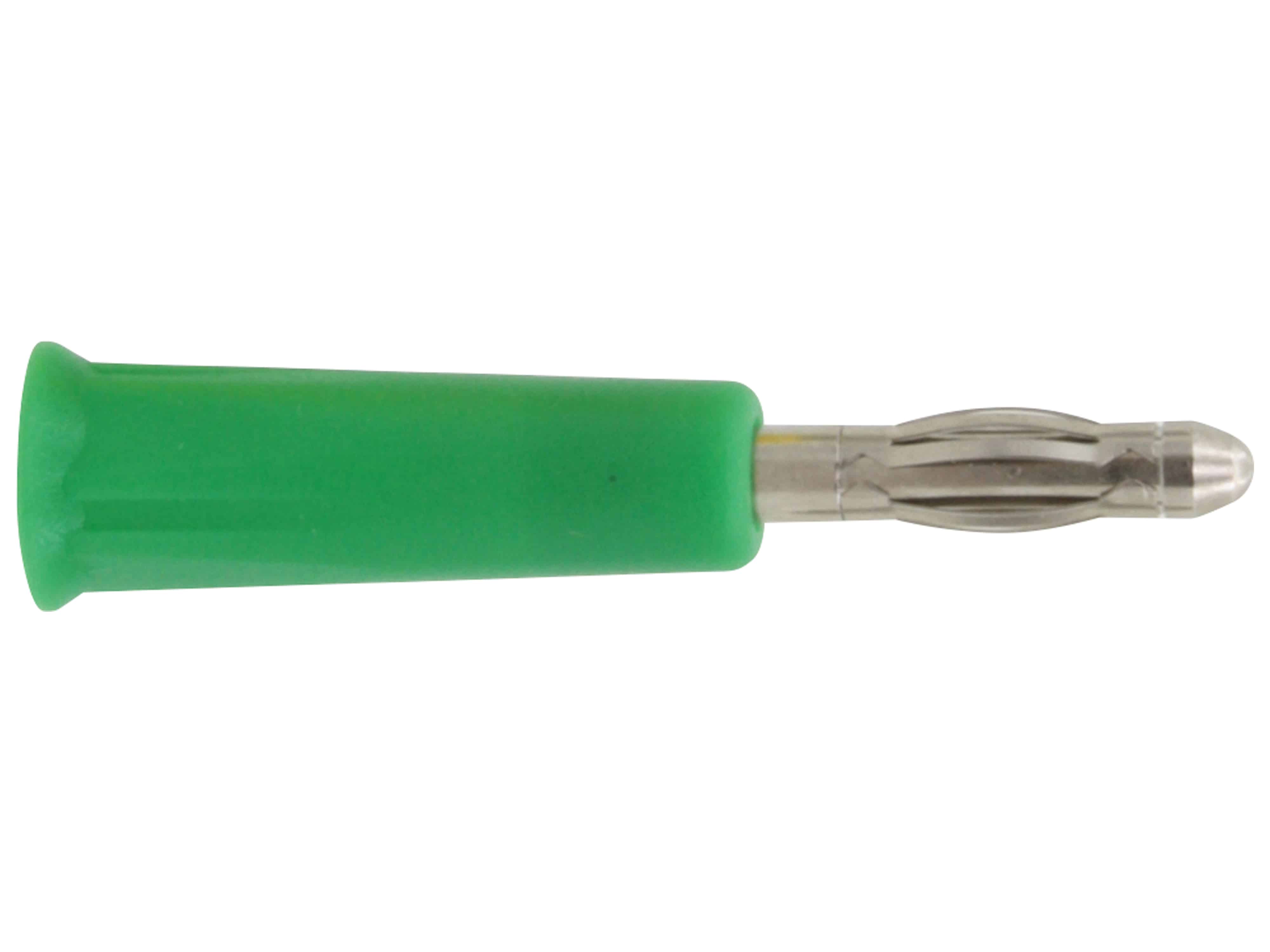 DONAU ELEKTRONIK Bananenstecker, 4mm, grün, 1014