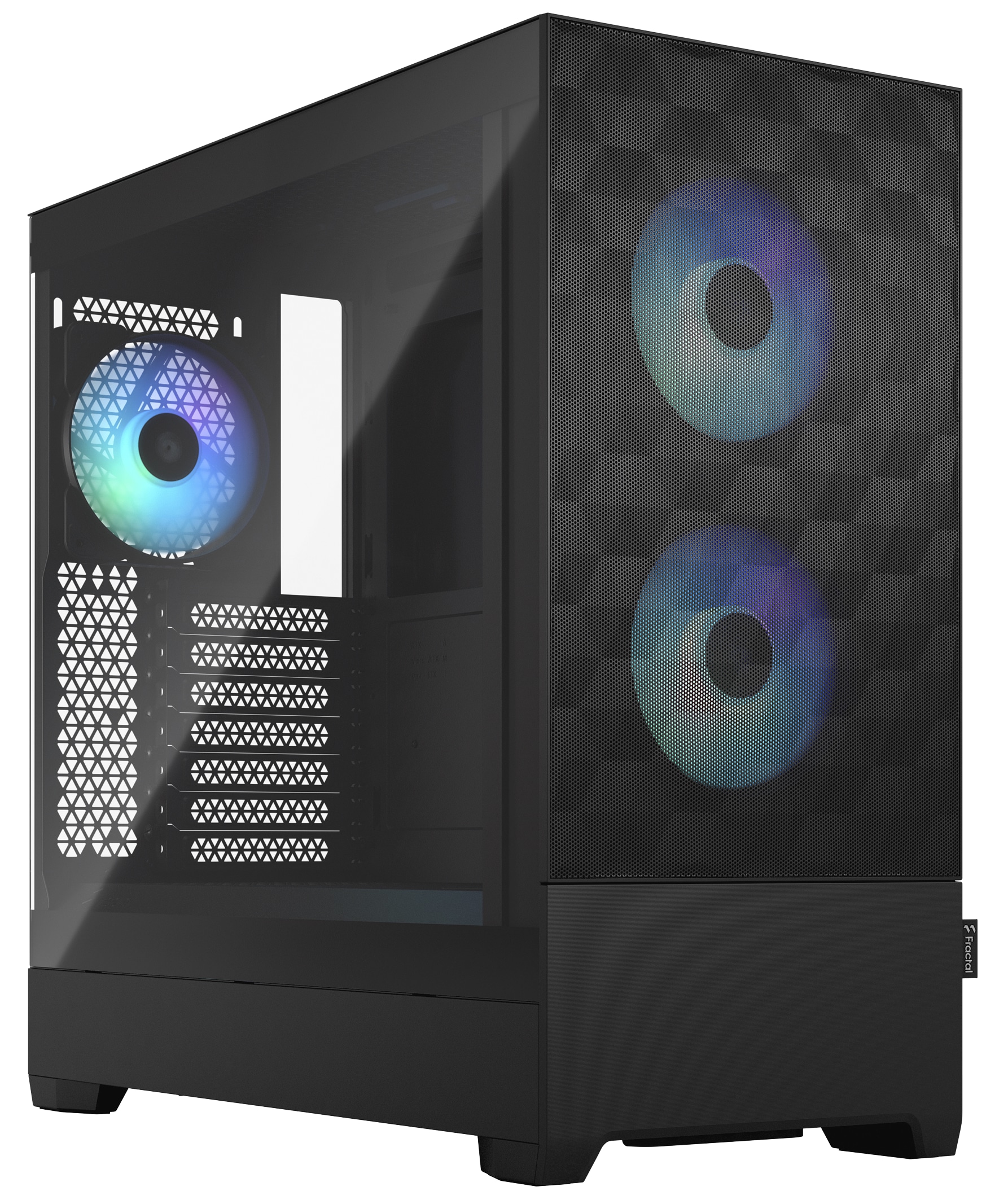 FRACTAL Midi Tower Design Pop Air RGB schwarz TG Clear Tint FRACTAL Midi Tower Design Pop Air RGB schwarz TG Clear Tint