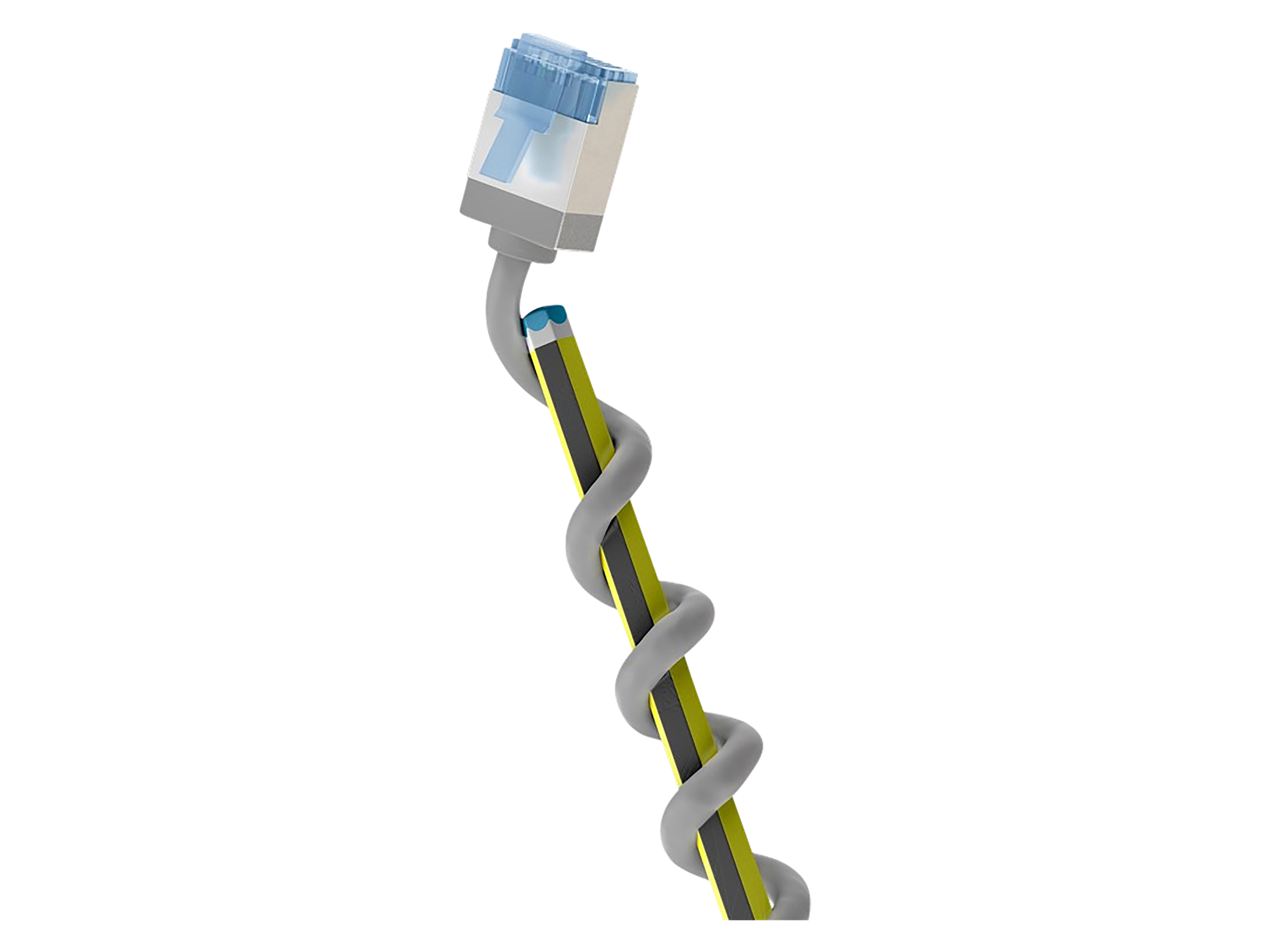 GOOBAY CAT.6a Patchkabel 74304 0,15m grau U/FTP slim Ultraflex GOOBAY CAT.6a Patchkabel 74304 0,15m grau U/FTP slim Ultraflex