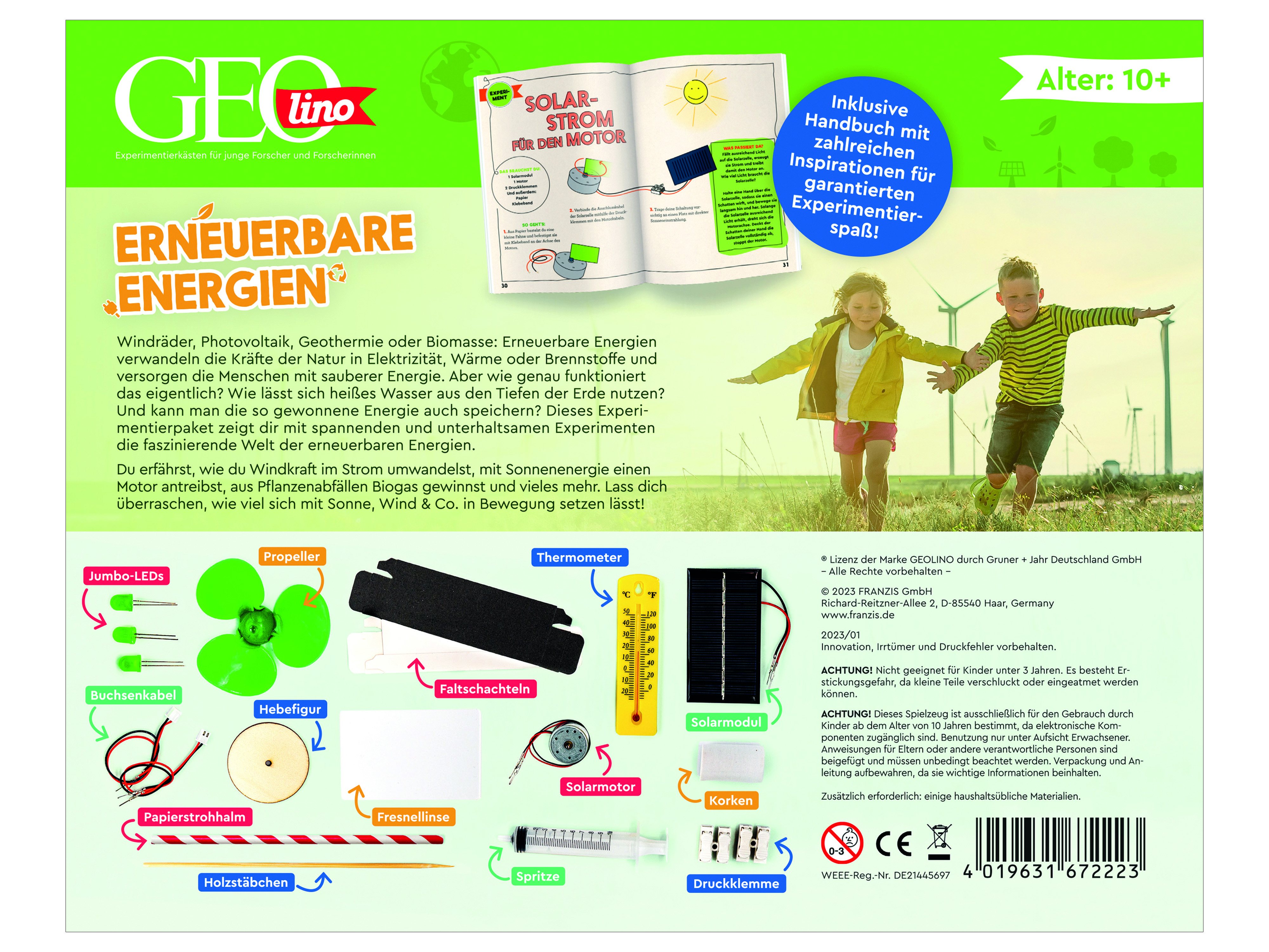 FRANZIS GEOlino Erneuerbare Energien