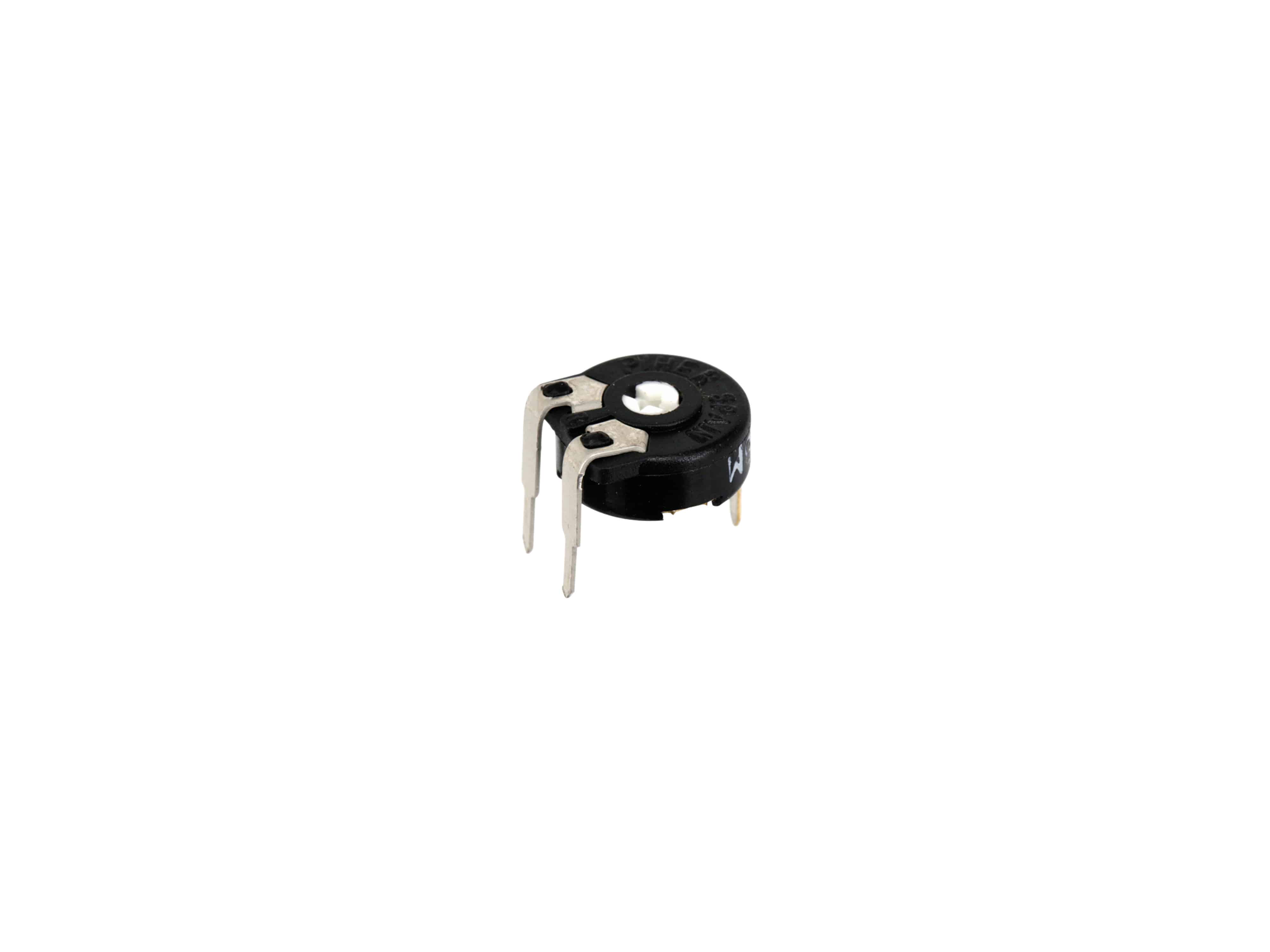 PIHER Potentiometer PT-10, 500 kΩ, liegend PIHER Potentiometer PT-10, 500 kΩ, liegend