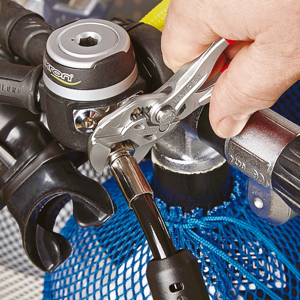 KNIPEX Mini-Zangenschlüssel, 86 03 125, 125 mm