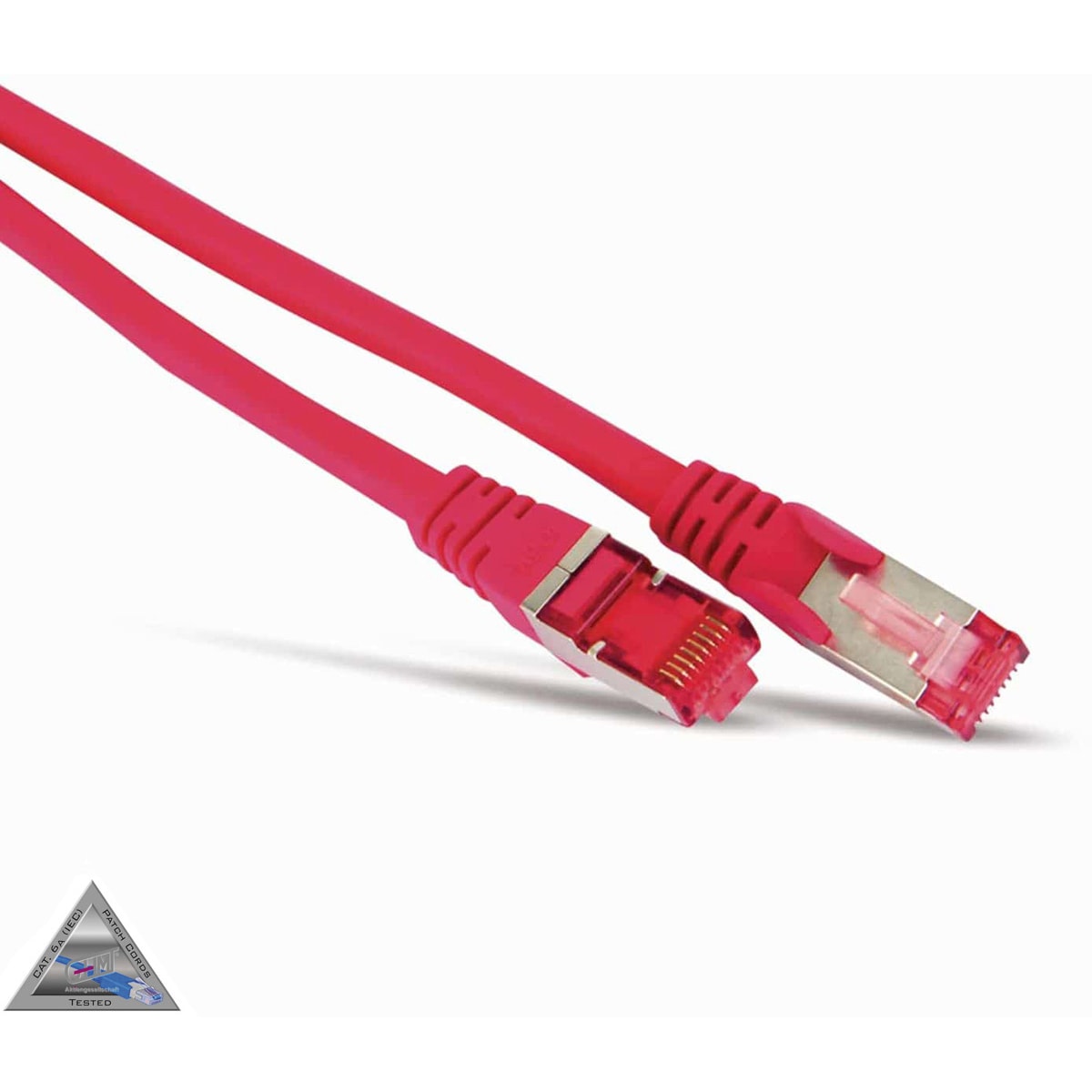 S-IMPULS CAT.6a Patchkabel, halogenfrei, GHMT zertifiziert, 1 m, rot S-IMPULS CAT.6a Patchkabel, halogenfrei, GHMT zertifiziert, 1 m, rot