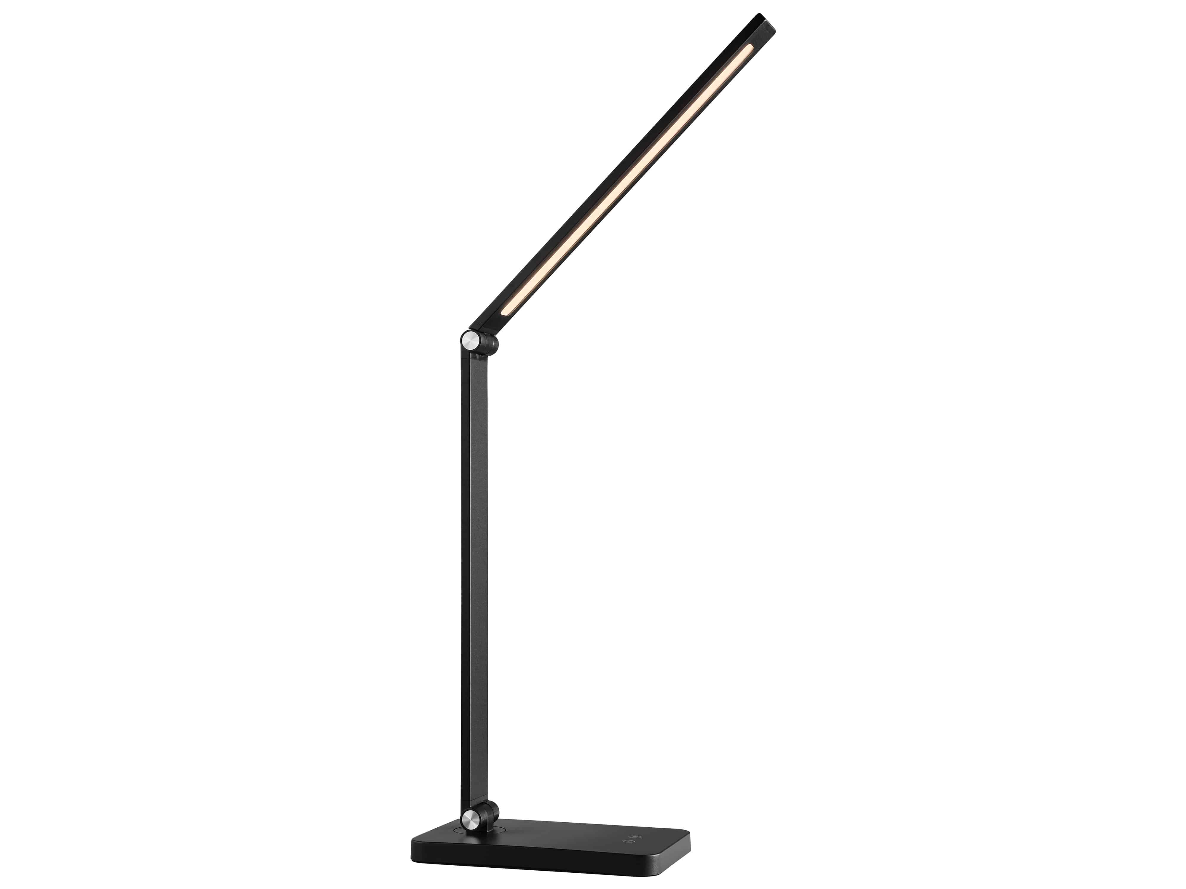 BRILLIANT LED-Akku-Tischleuchte Lomina, 6W, 550lm, CCT, dimmbar, schwarz